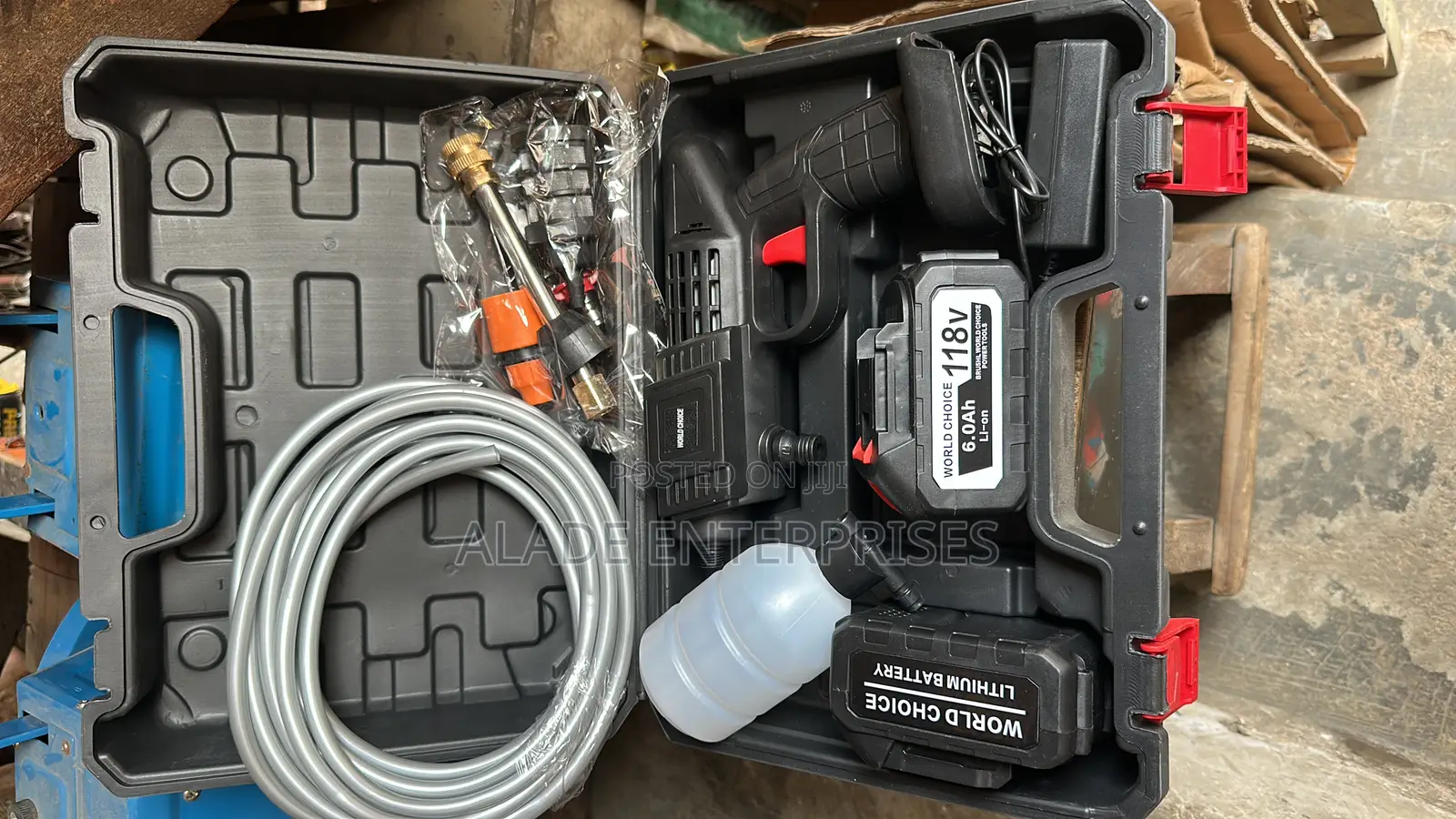 World Choice High Quality Cordless Pressure Washer