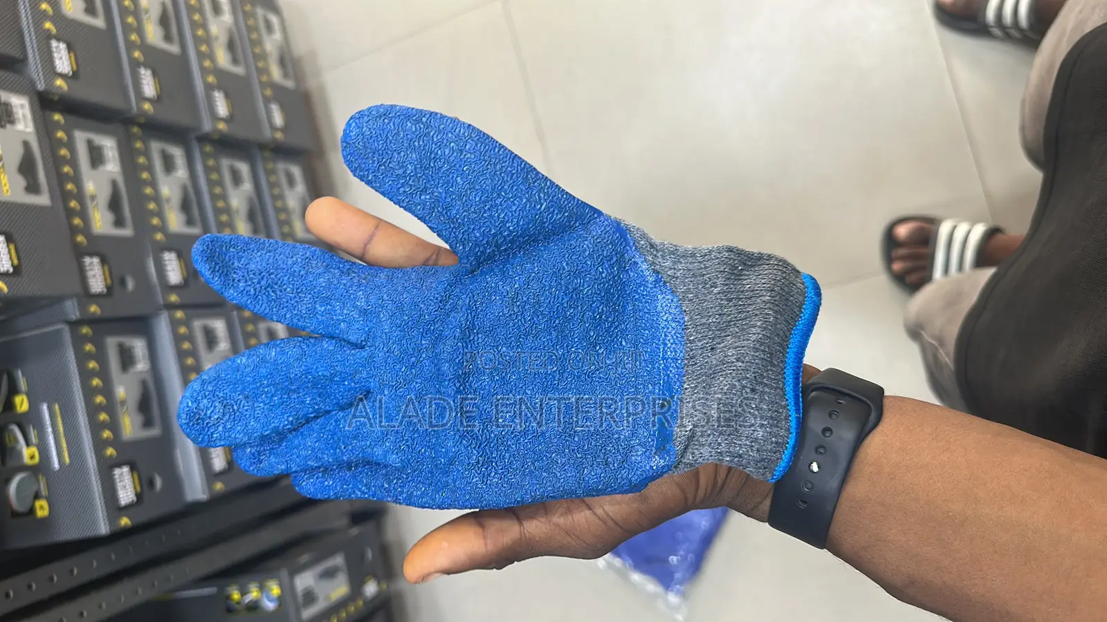 12pairs High Quality Thick Coated Hand Gloves