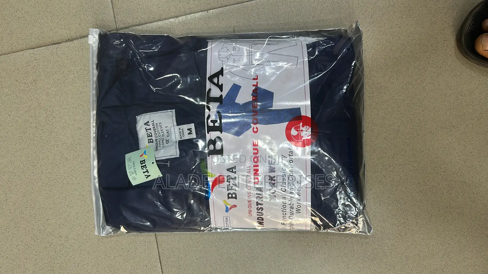 Beta Gown Coverall All Sizes Available