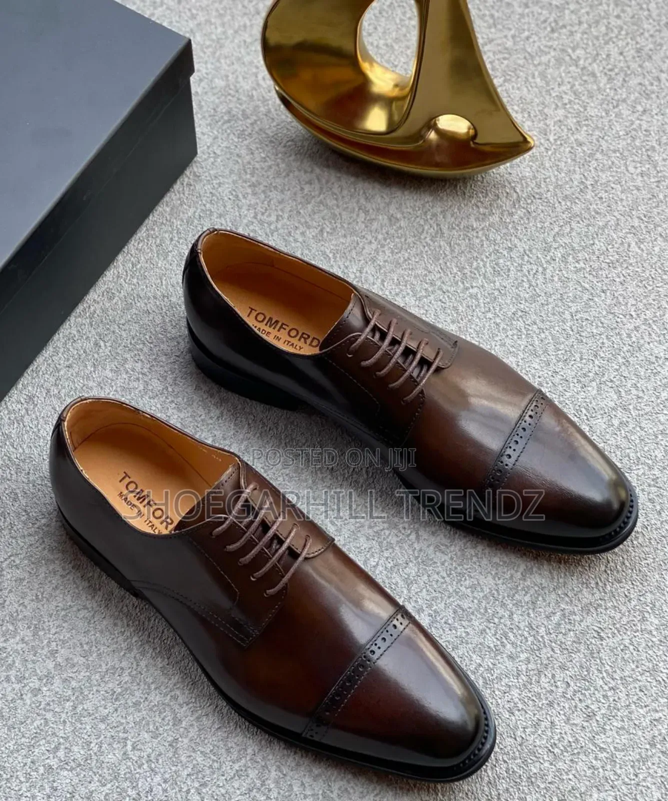 Men Lace Derby Shoes