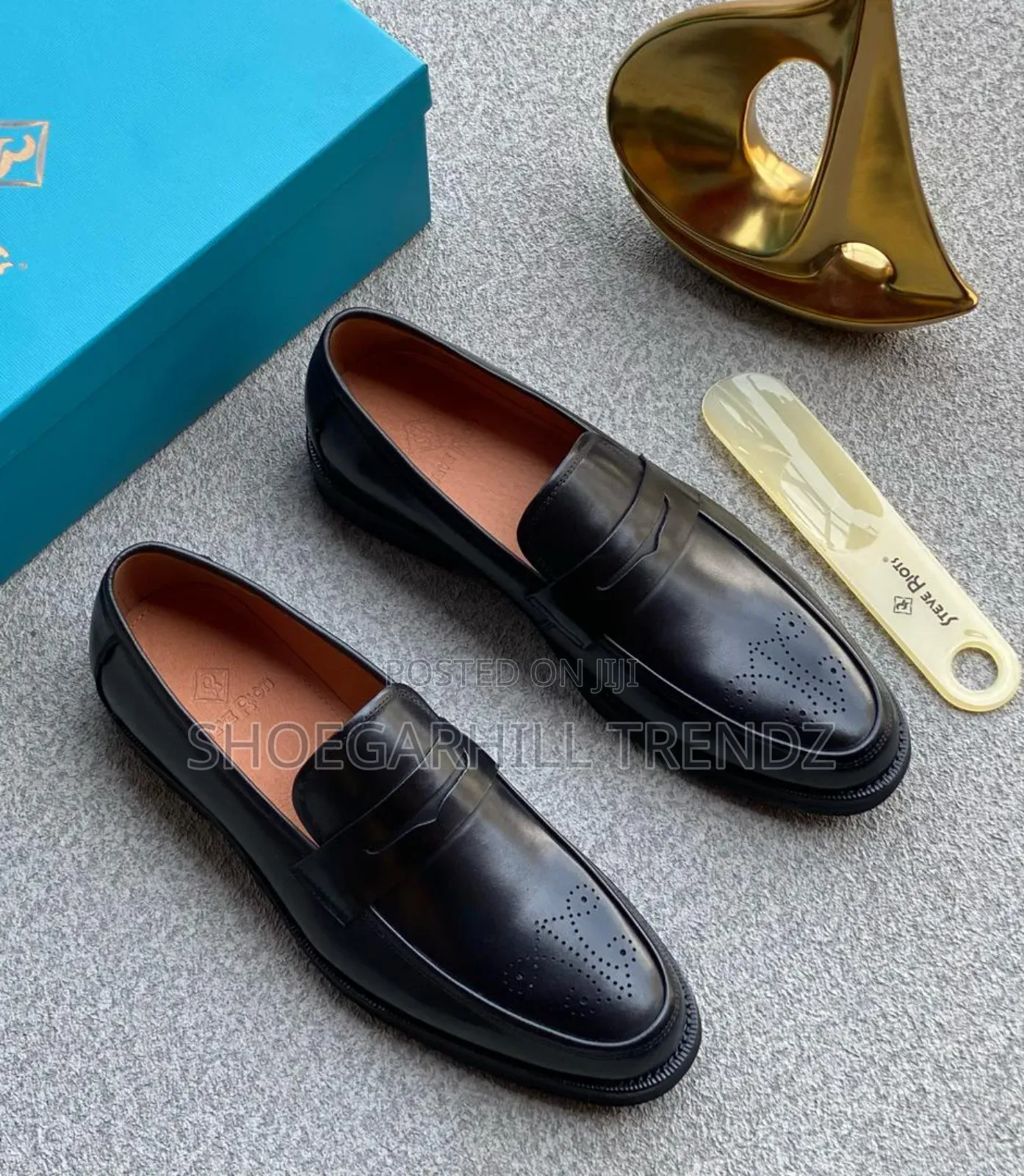 Men's Leather Penny Loafers