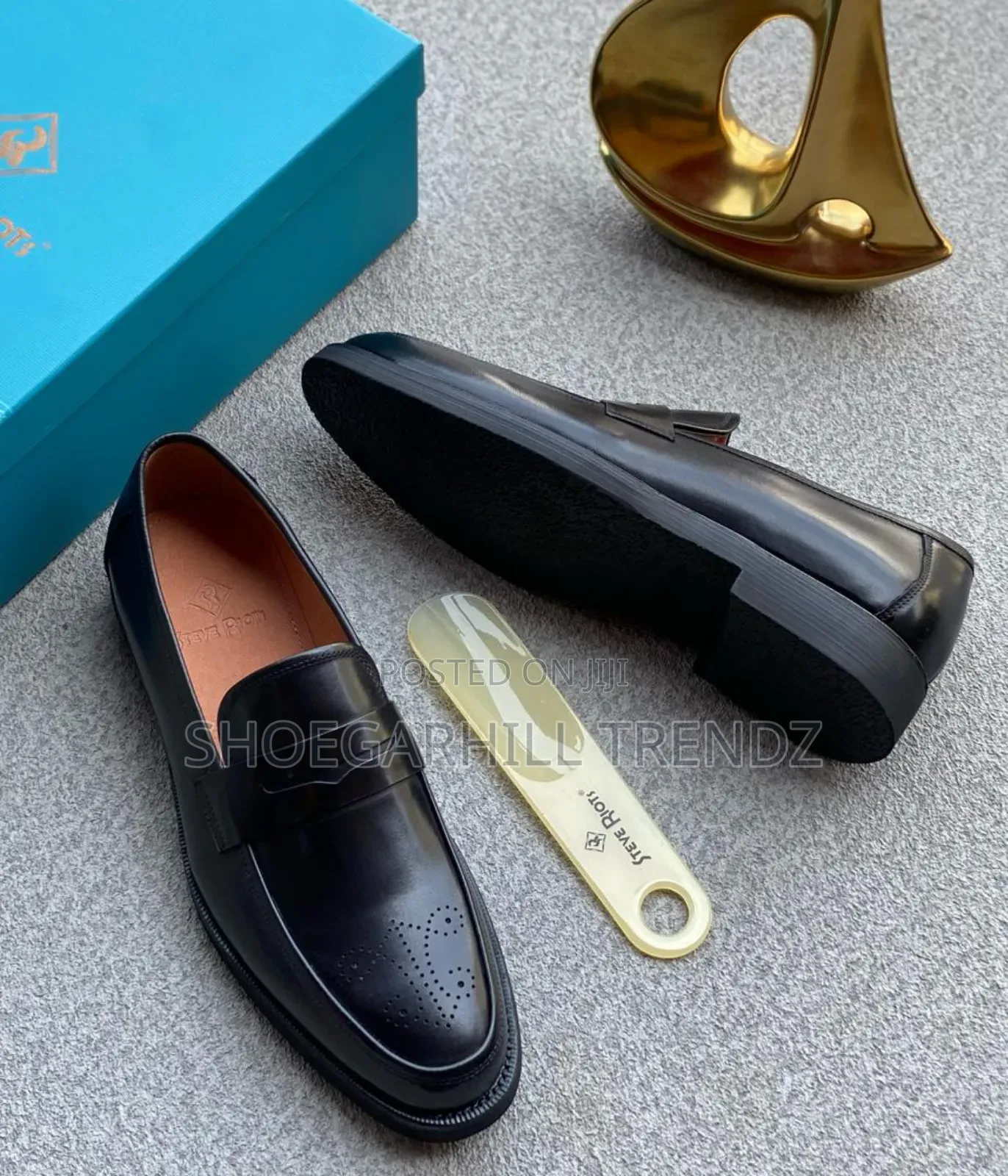 Men's Leather Penny Loafers