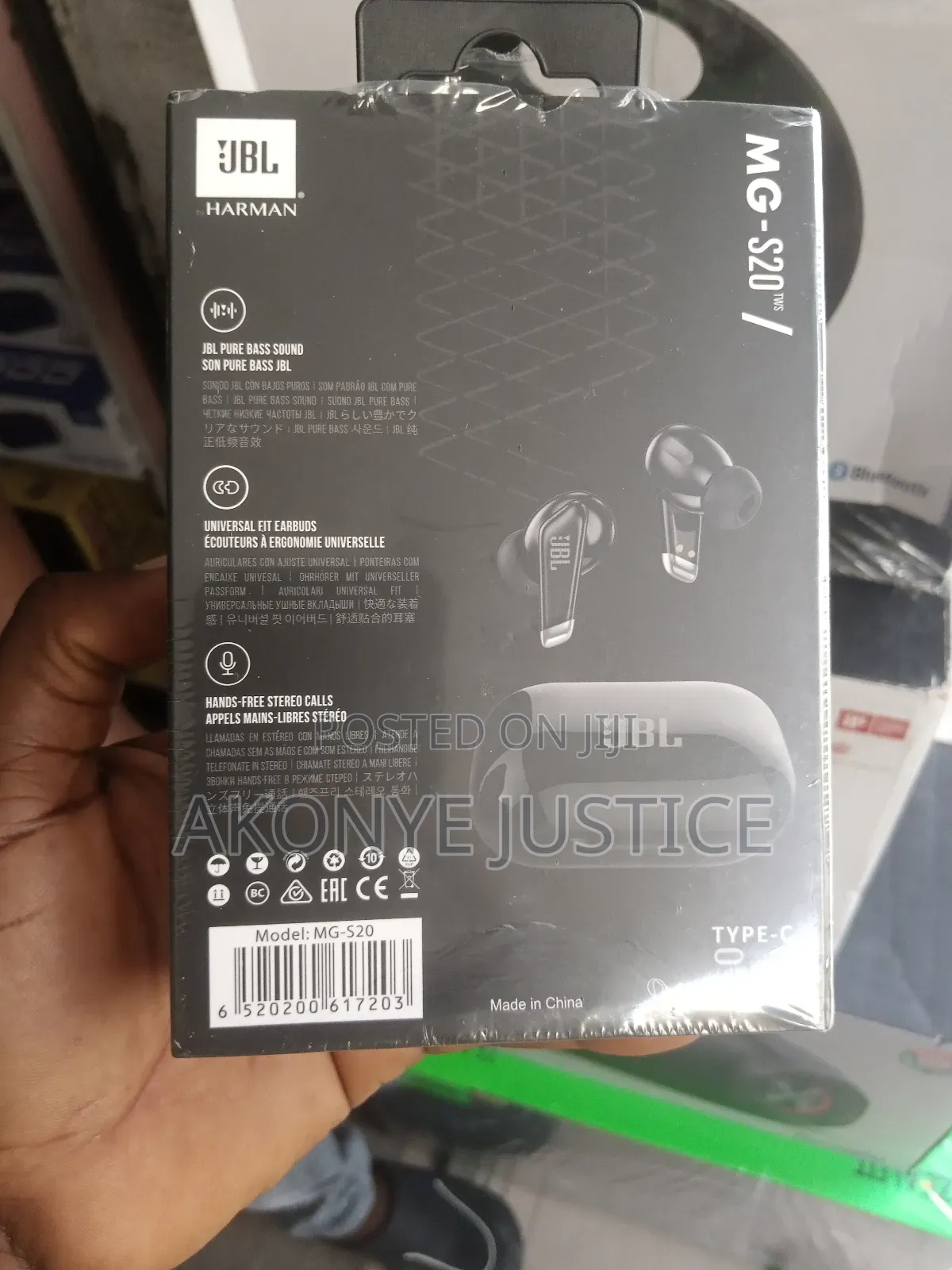 JBL Mg-S20 Earbuds