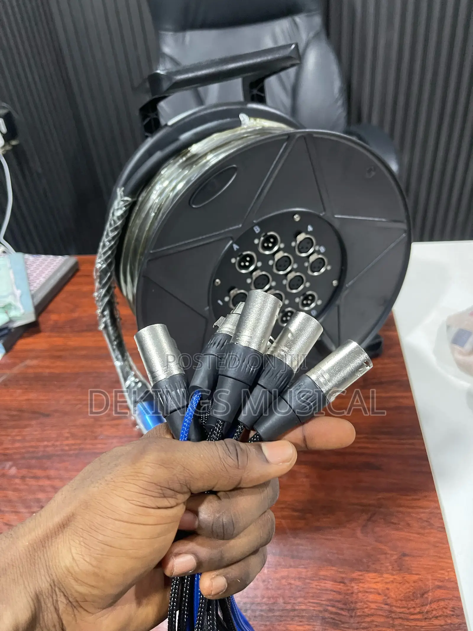 Audio Link Eight 8 Channels by 4 Aux 30 Meters Snake Cable