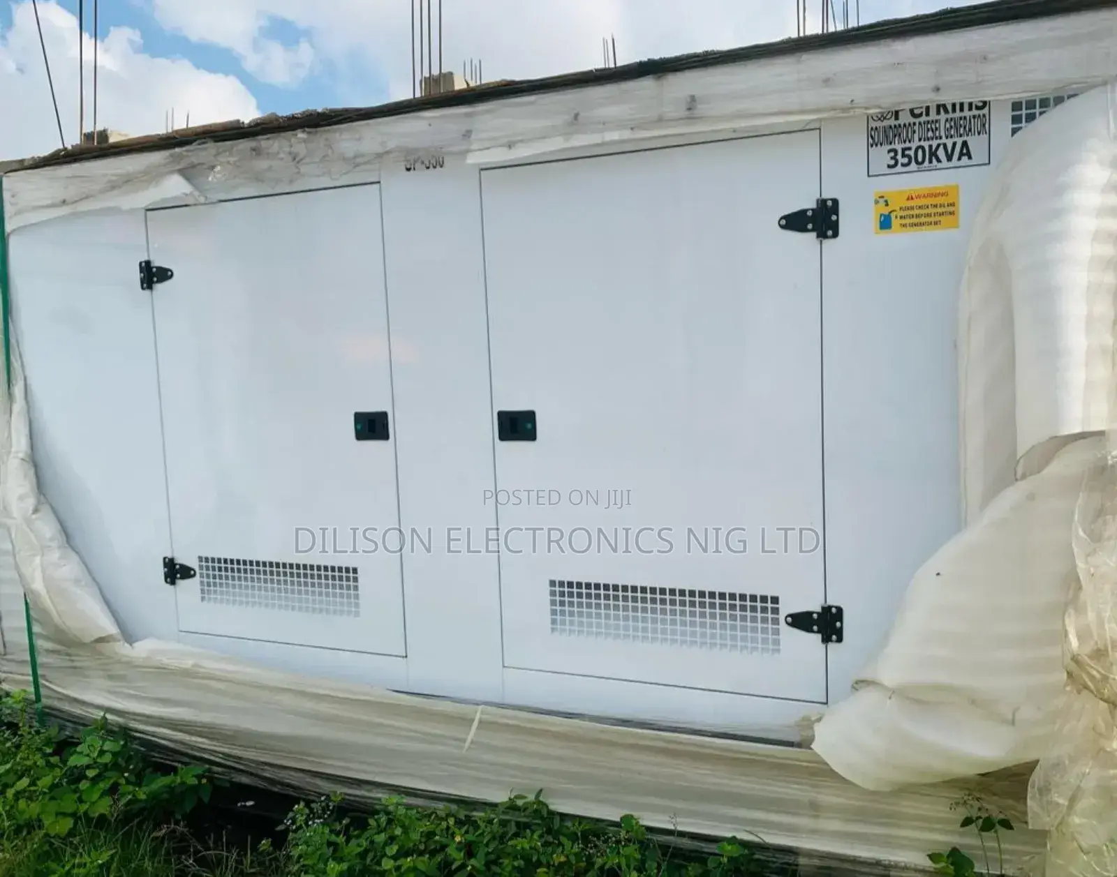 Brand New Perkins Soundproof Generator