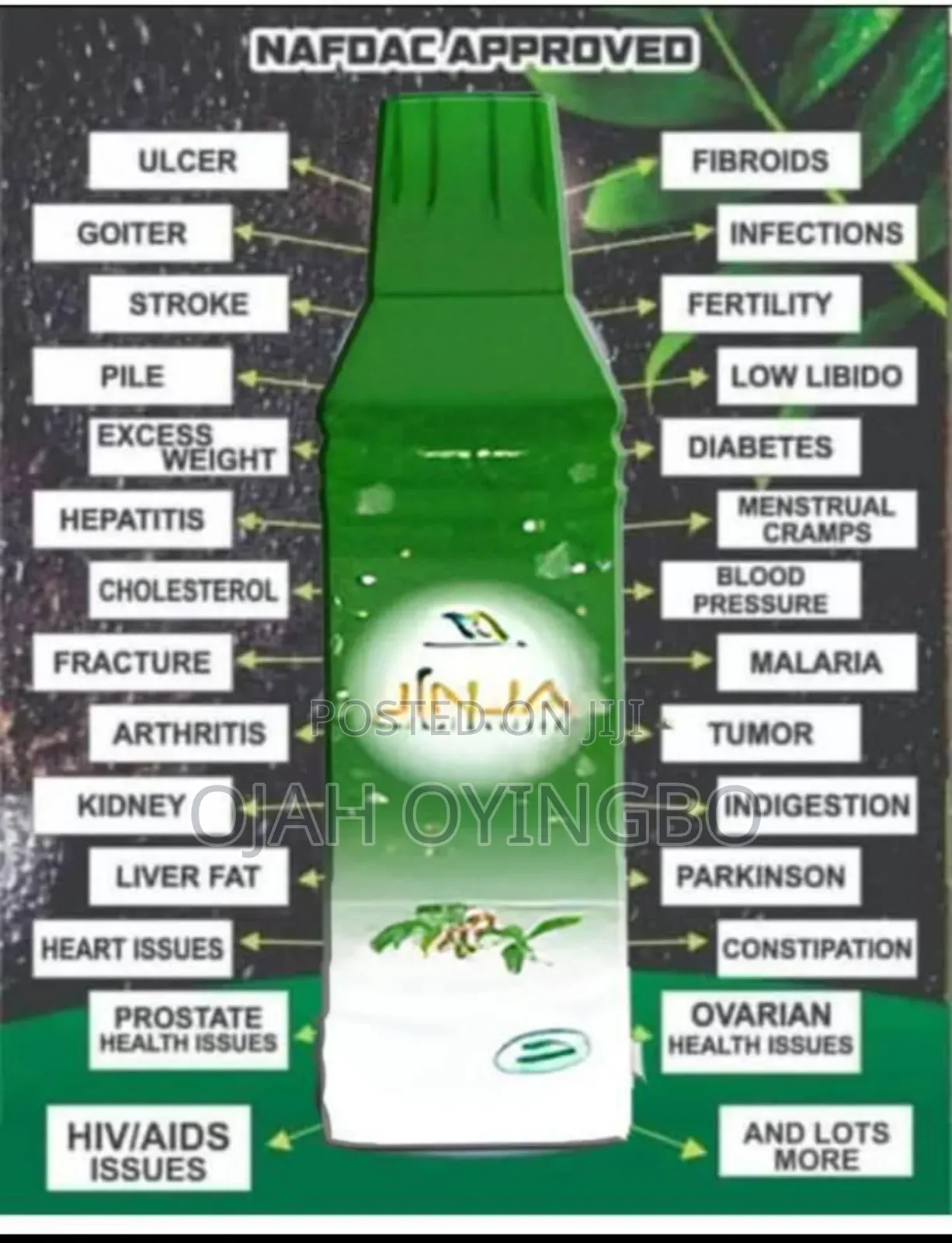 Jinja Herbal Extracts Bitters – Premium Daily Wellness Tonic
