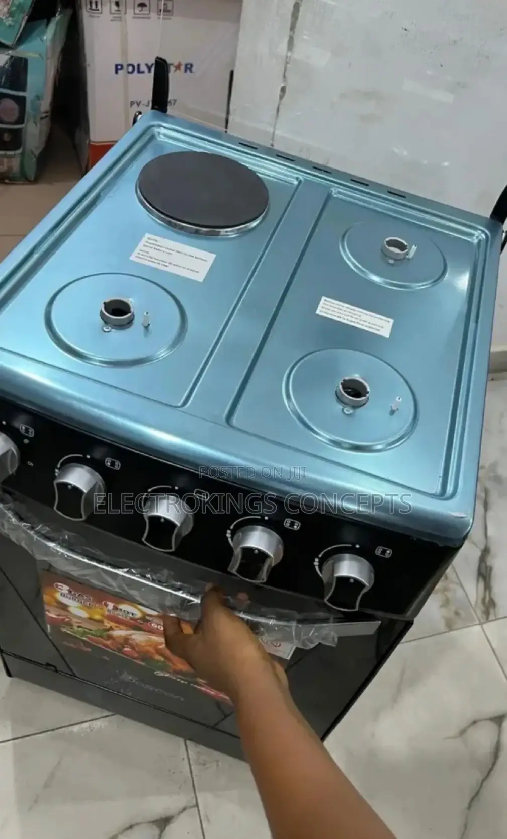 Brand New 3+1 Auto Ignition Gas Cooker