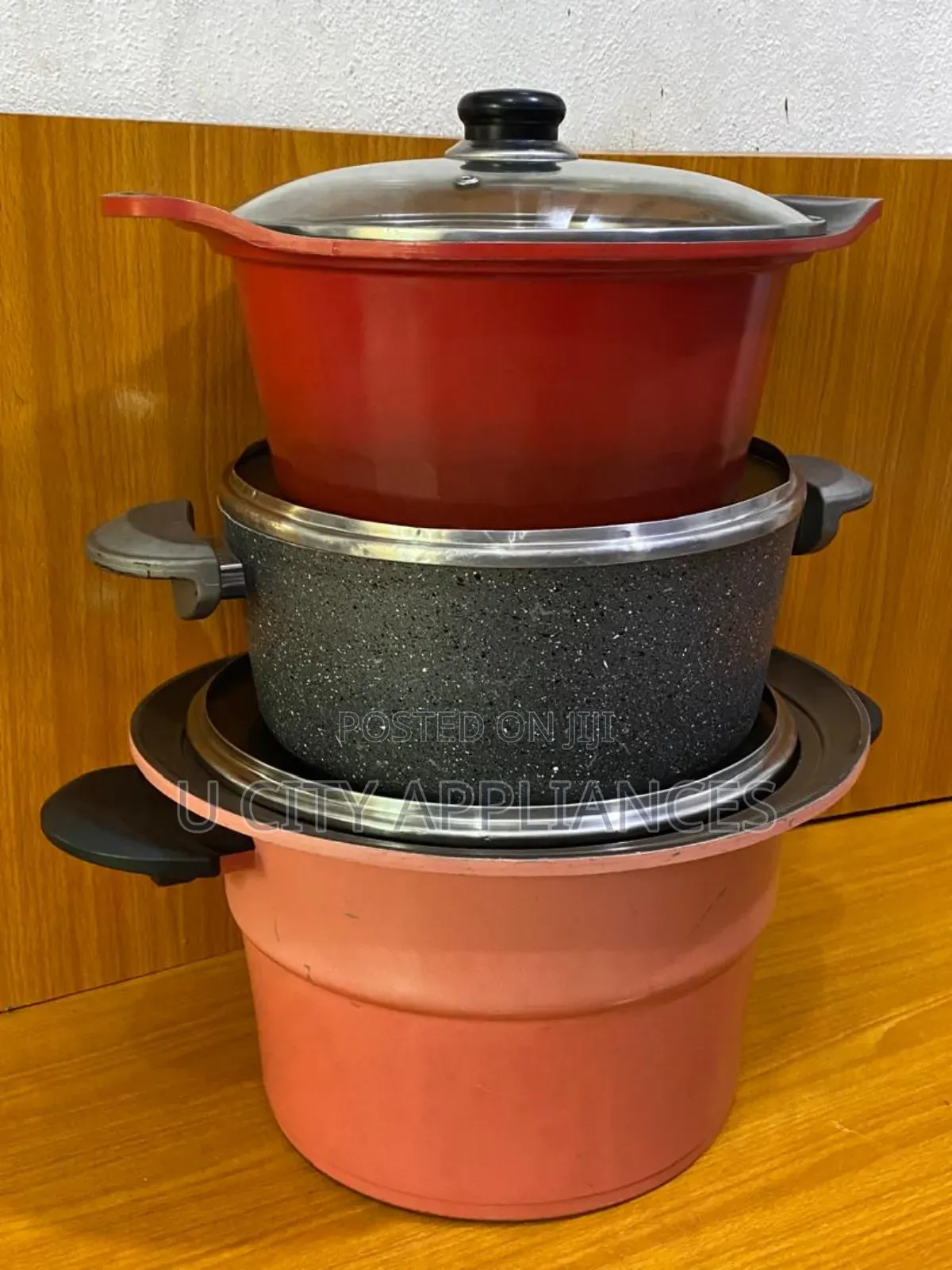 3set Direct German Non Stick Pot