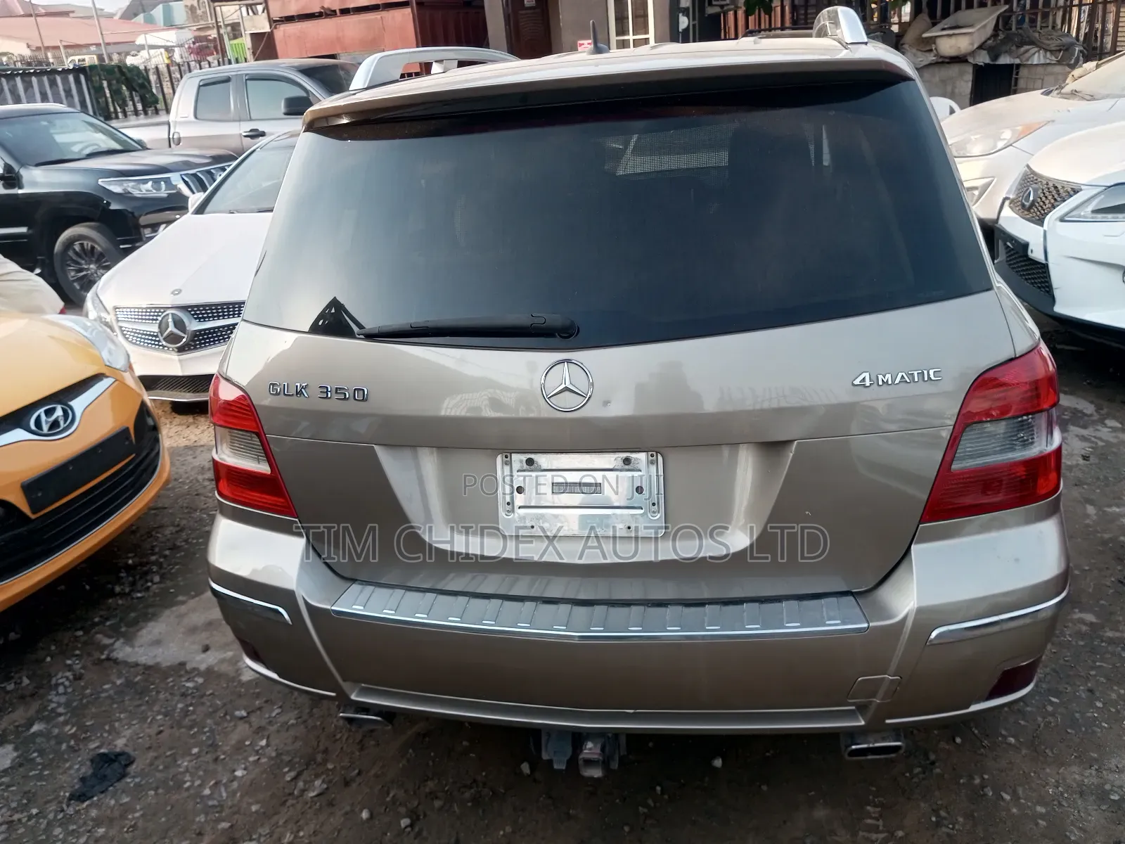 Mercedes-Benz GLK-Class 350 4MATIC 2010 Gold