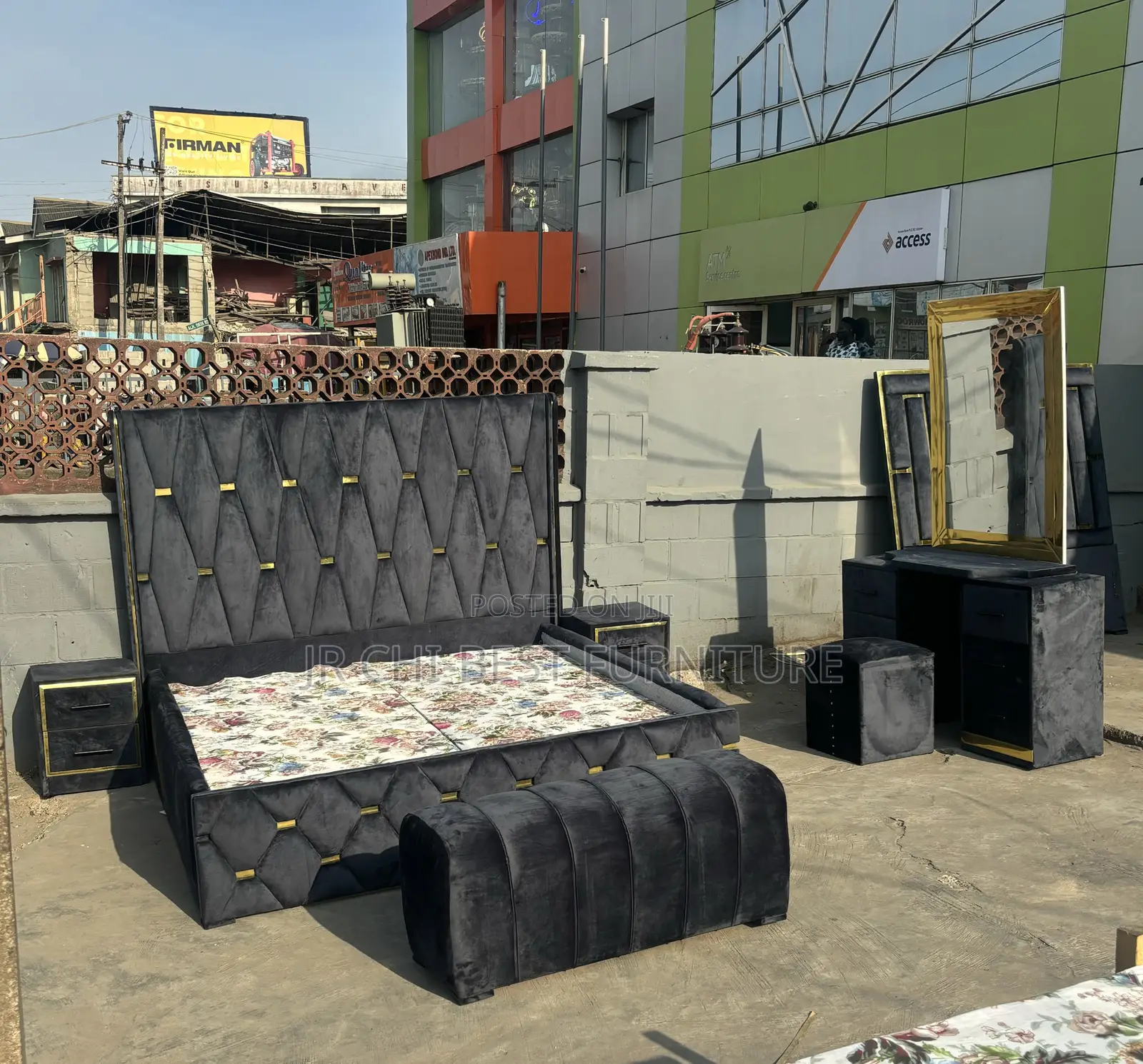 Family Size 6 by 6 Upholstery HDF Bedframe of Expected Quality