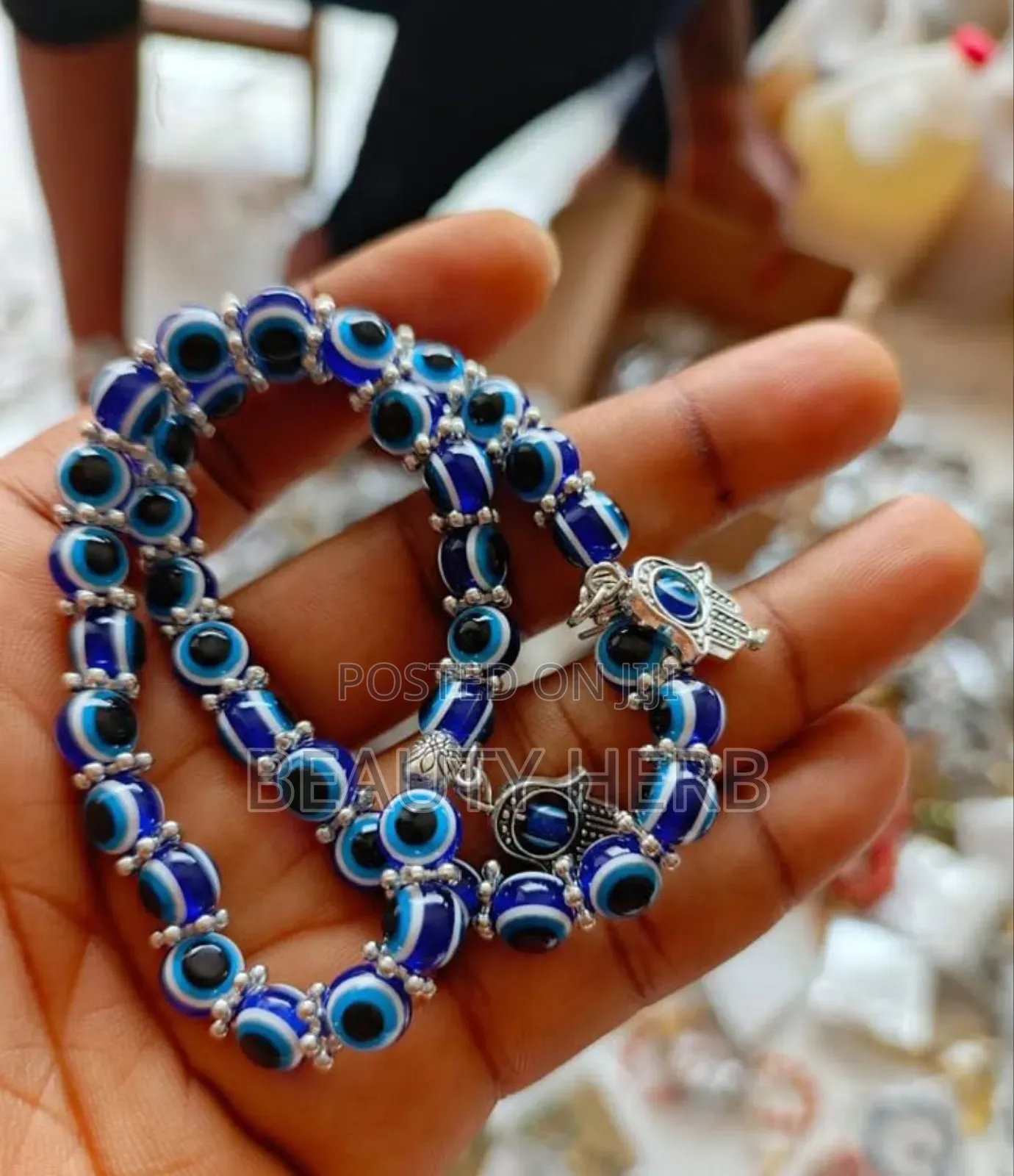 Original Blue Eyes Bracelet for Good Luck. Favour.
