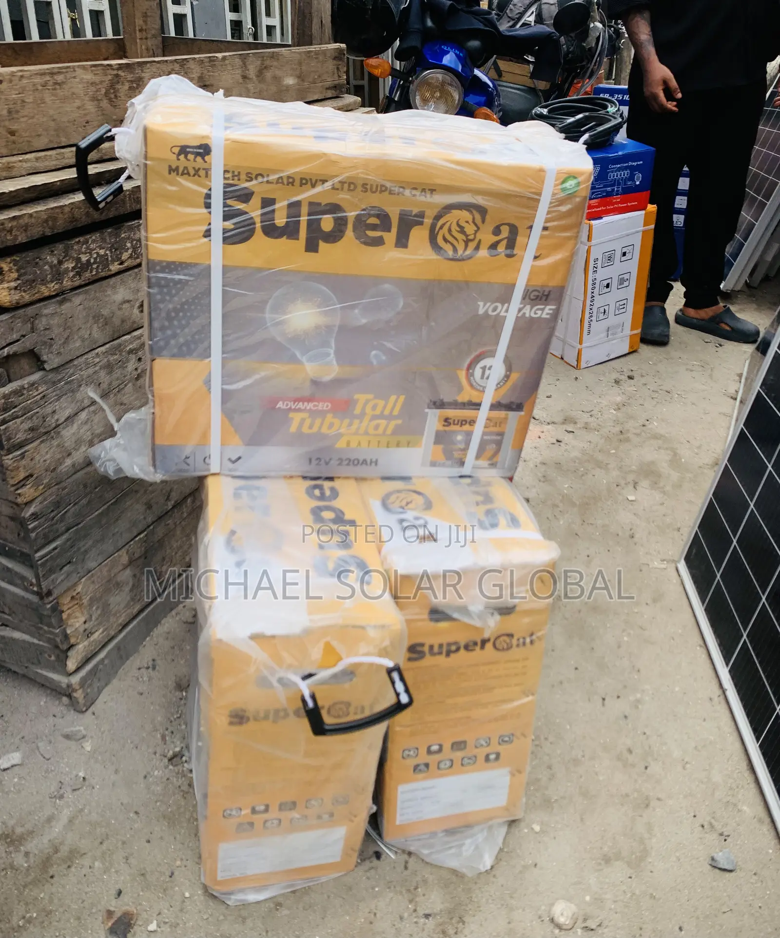 220ah 12v Super Cat Tubular Battery