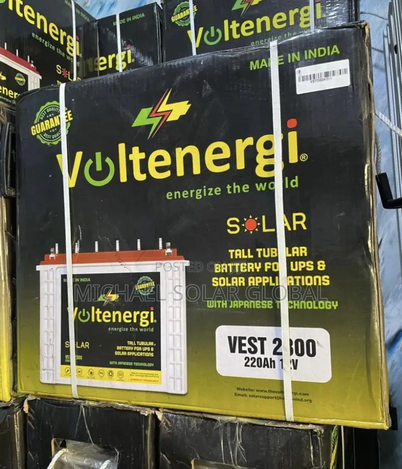230ah 12v Voltenergi Tubular Battery