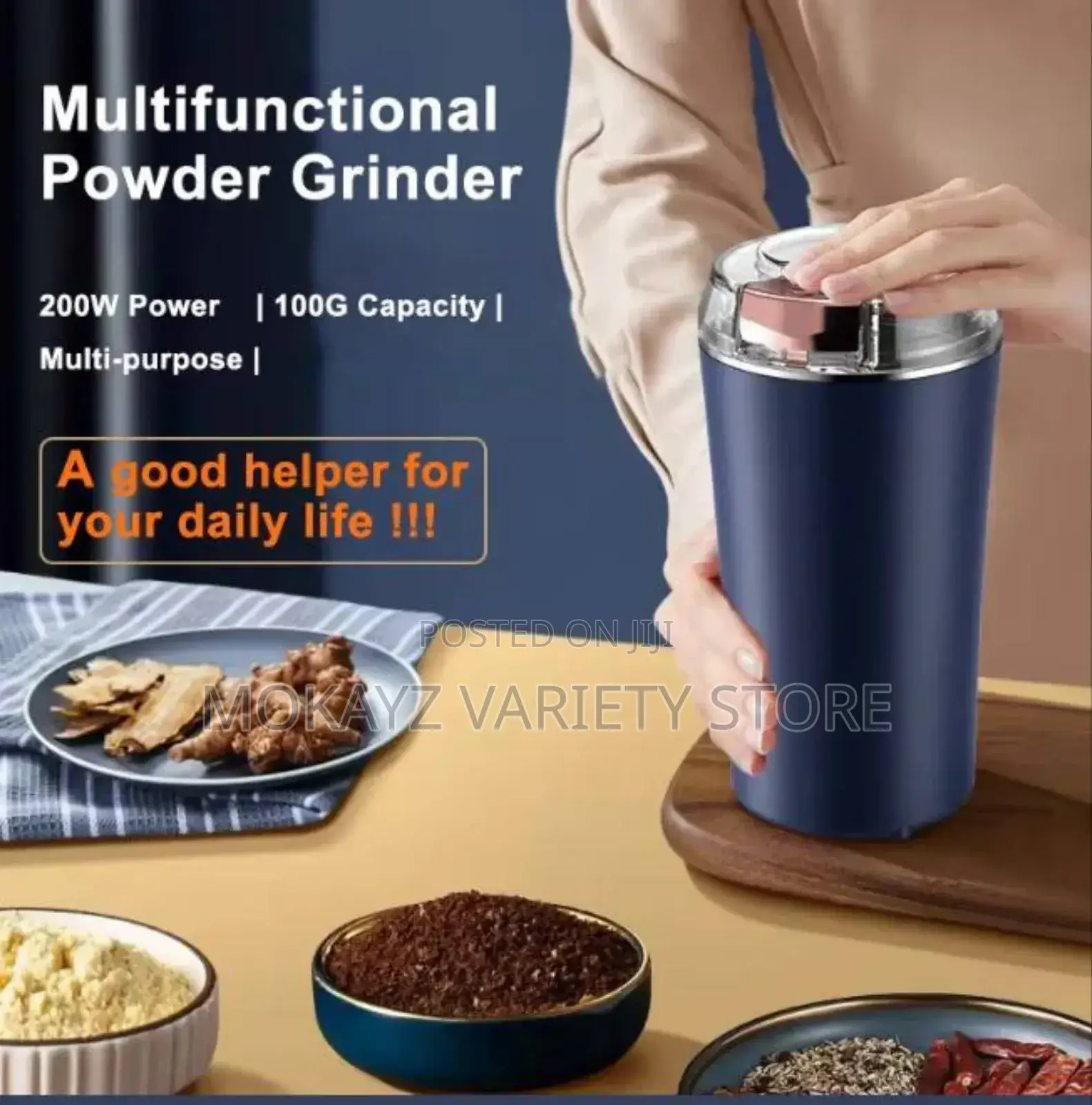 Skoedi High Tech Electric Dry/Spice/Food Blender(600w)