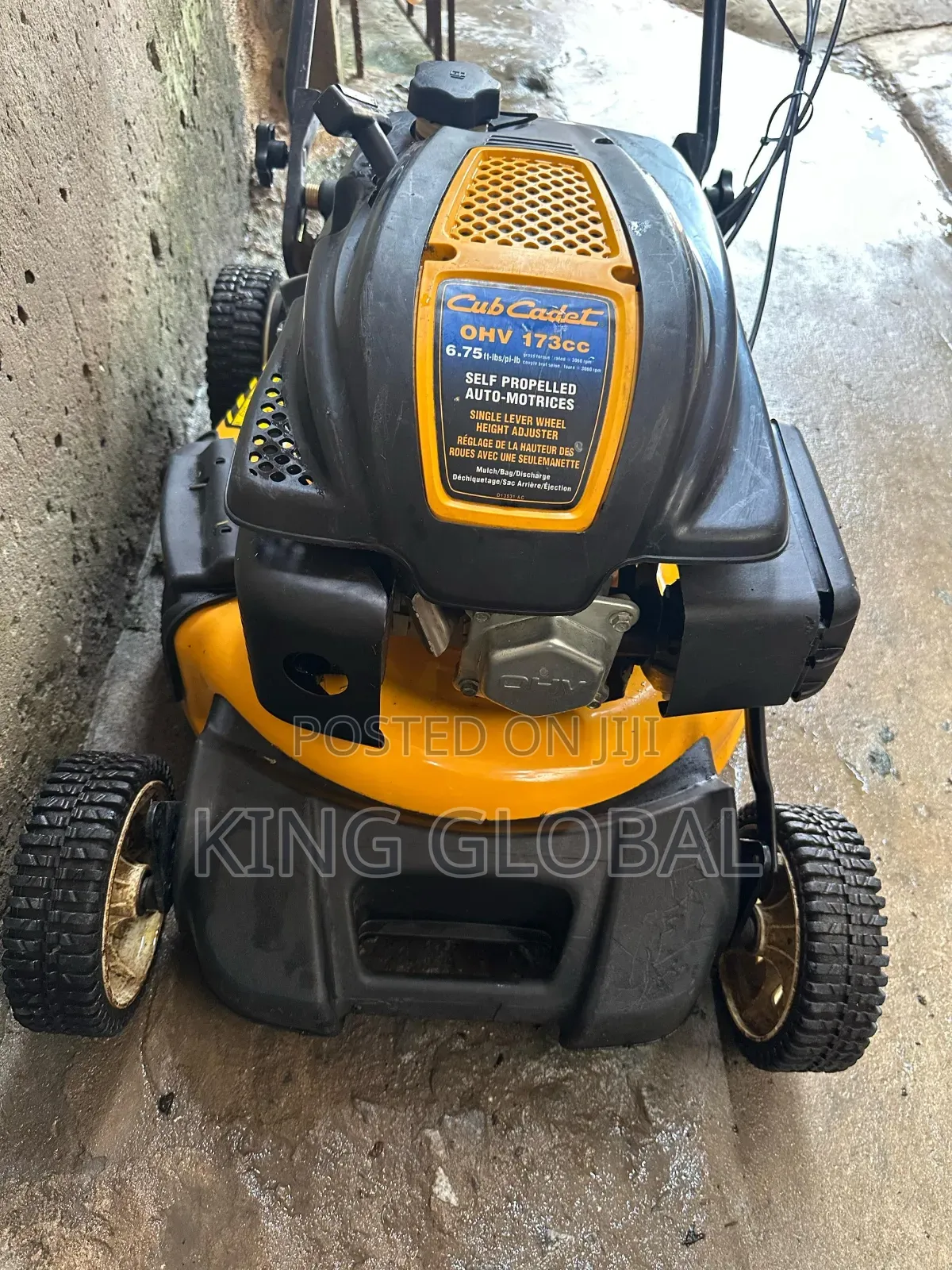 Original. U.S.A. Cub Cadet Ohv 173cc 6.75hp Lawn Mower