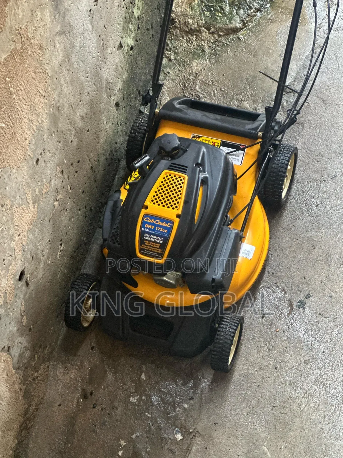 Original. U.S.A. Cub Cadet Ohv 173cc 6.75hp Lawn Mower