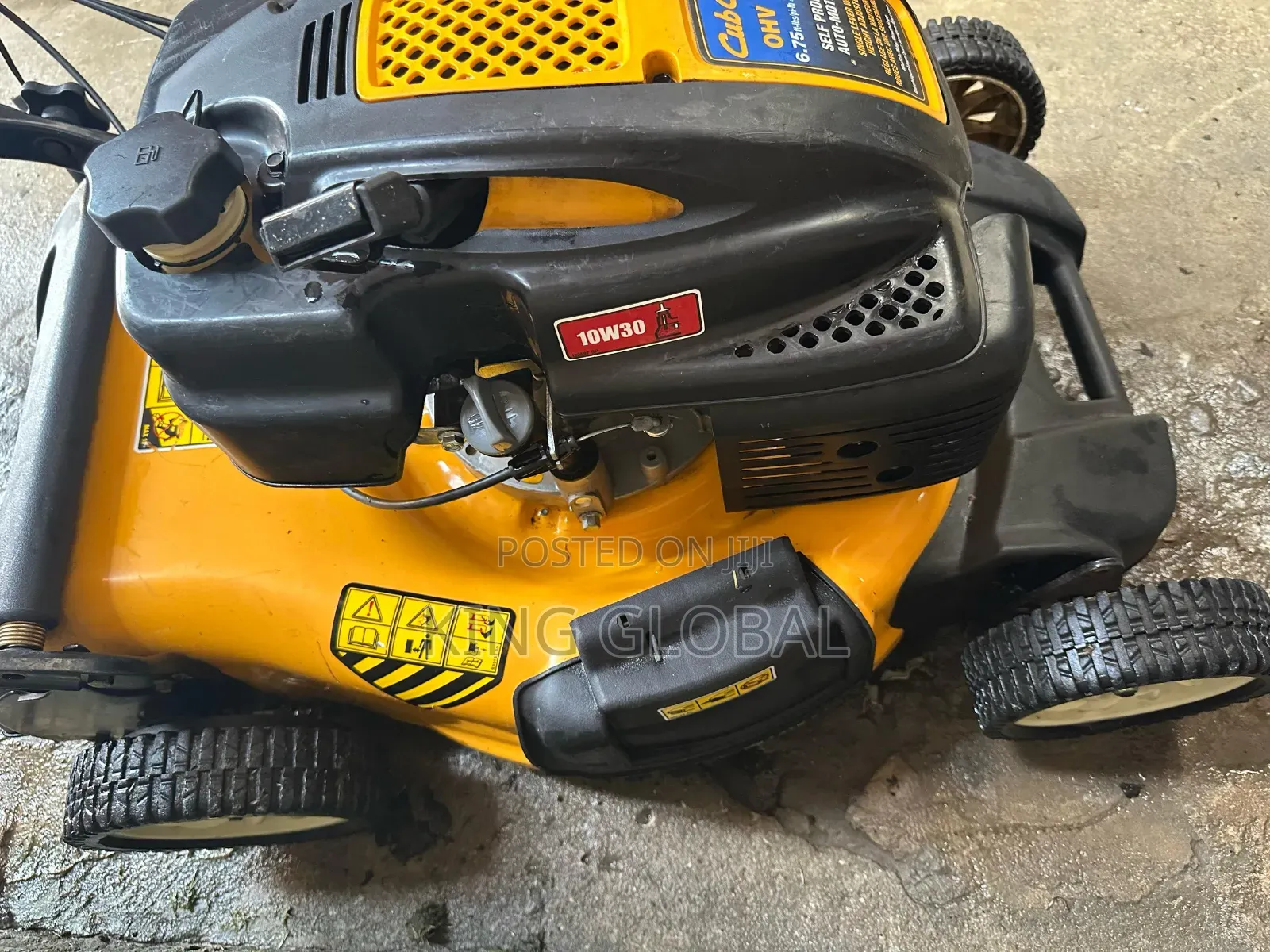 Original. U.S.A. Cub Cadet Ohv 173cc 6.75hp Lawn Mower