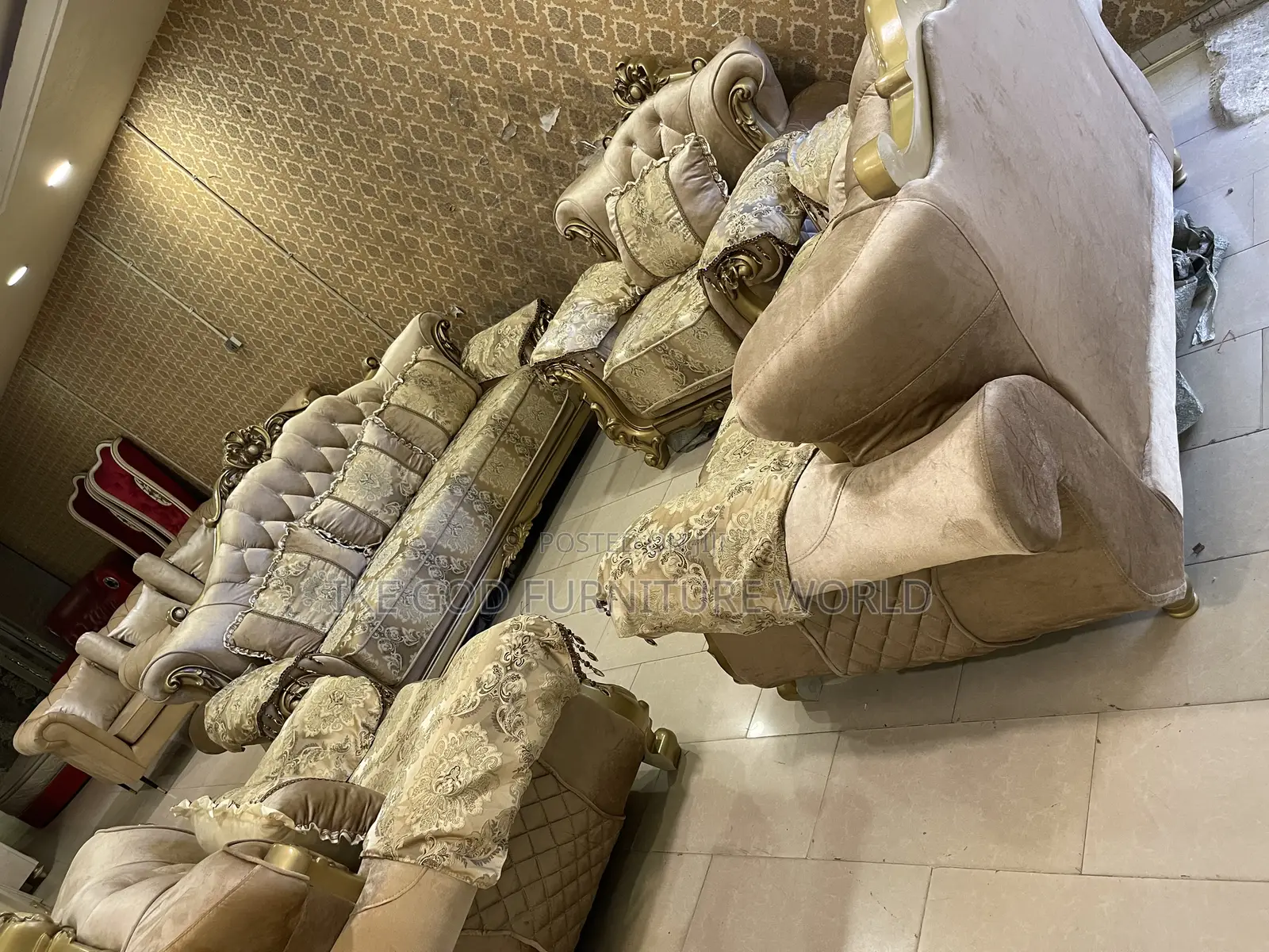 7seater Imported Royal Sofa Chair Special Quality With Guar