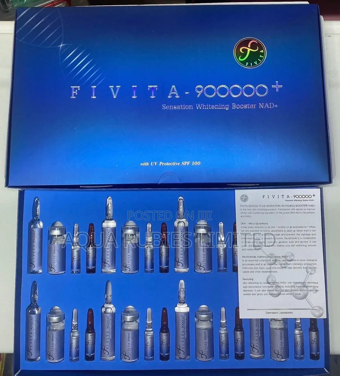 Fivita 90000+ Sensation Whitening Booster With Nad+
