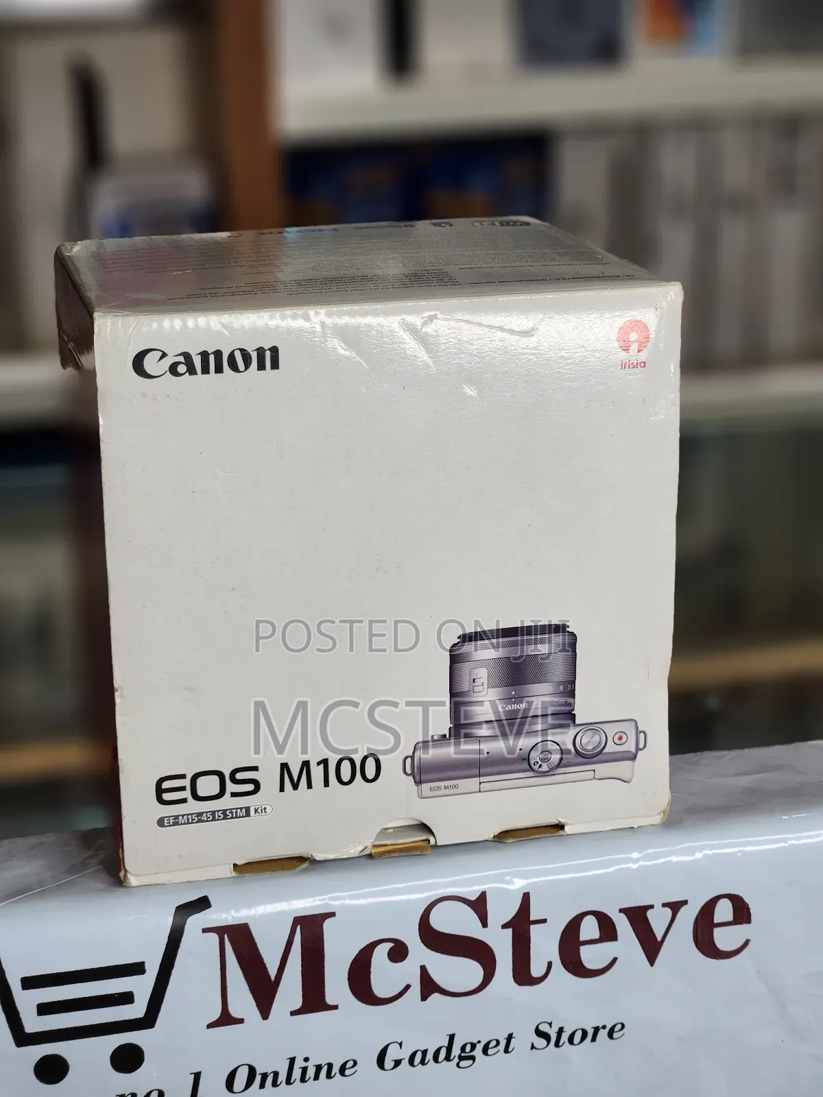 Canon Eos M100 24.2mp Mirrorless Camera With Wi-Fi and NFC