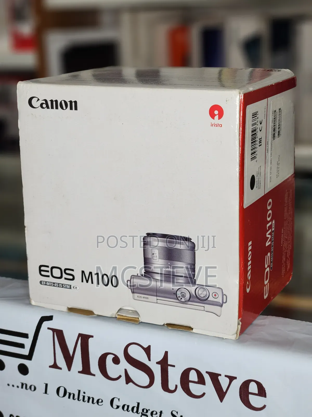 Canon Eos M100 24.2mp Mirrorless Camera With Wi-Fi and NFC