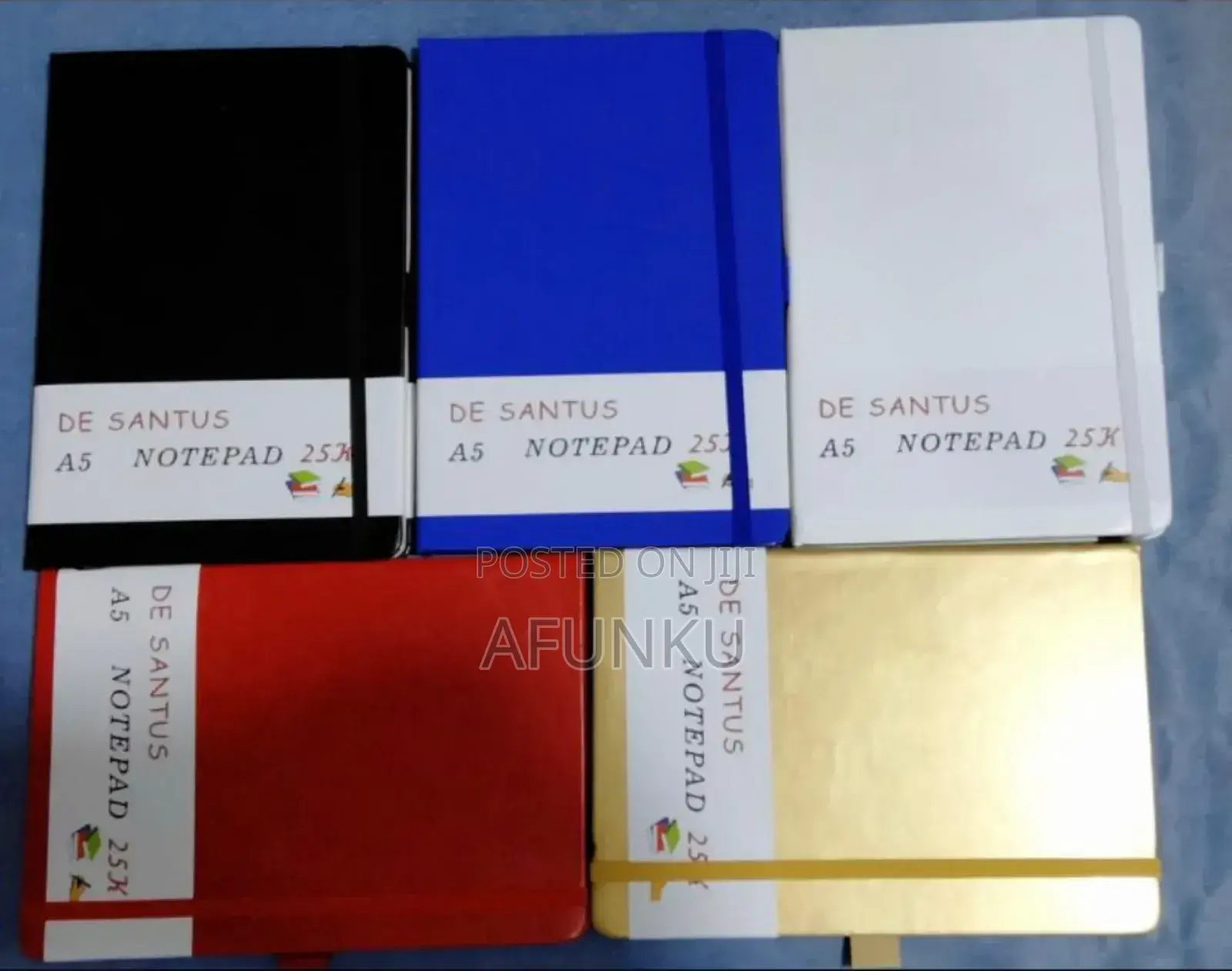 De Santos Different Colors of Notepad