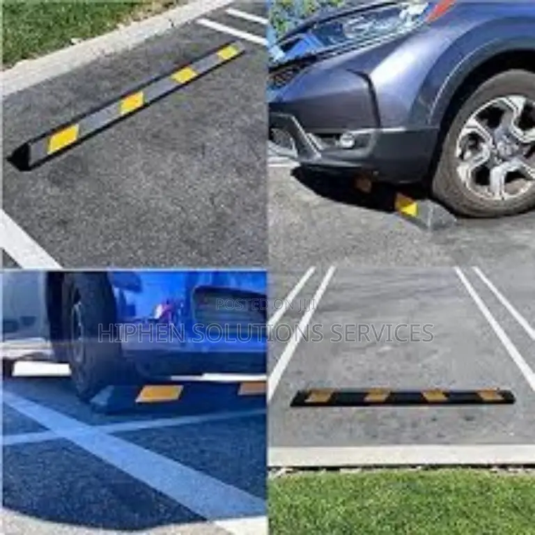 High Quality Rubber Curb Parking Car Stopper Garage