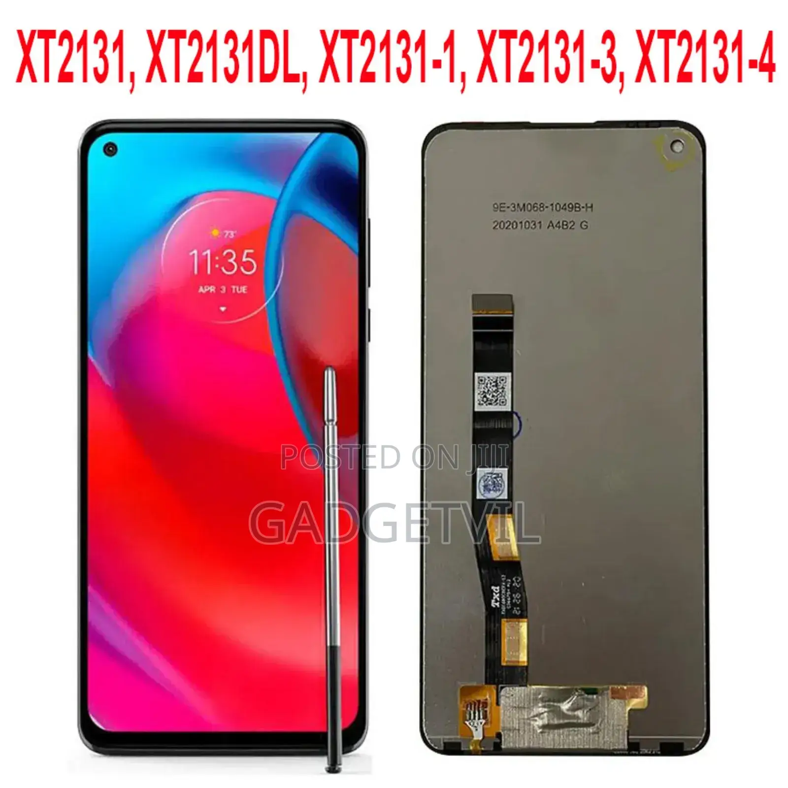 Motorola Moto G Stylus 5g 2021 LCD Touchscreen