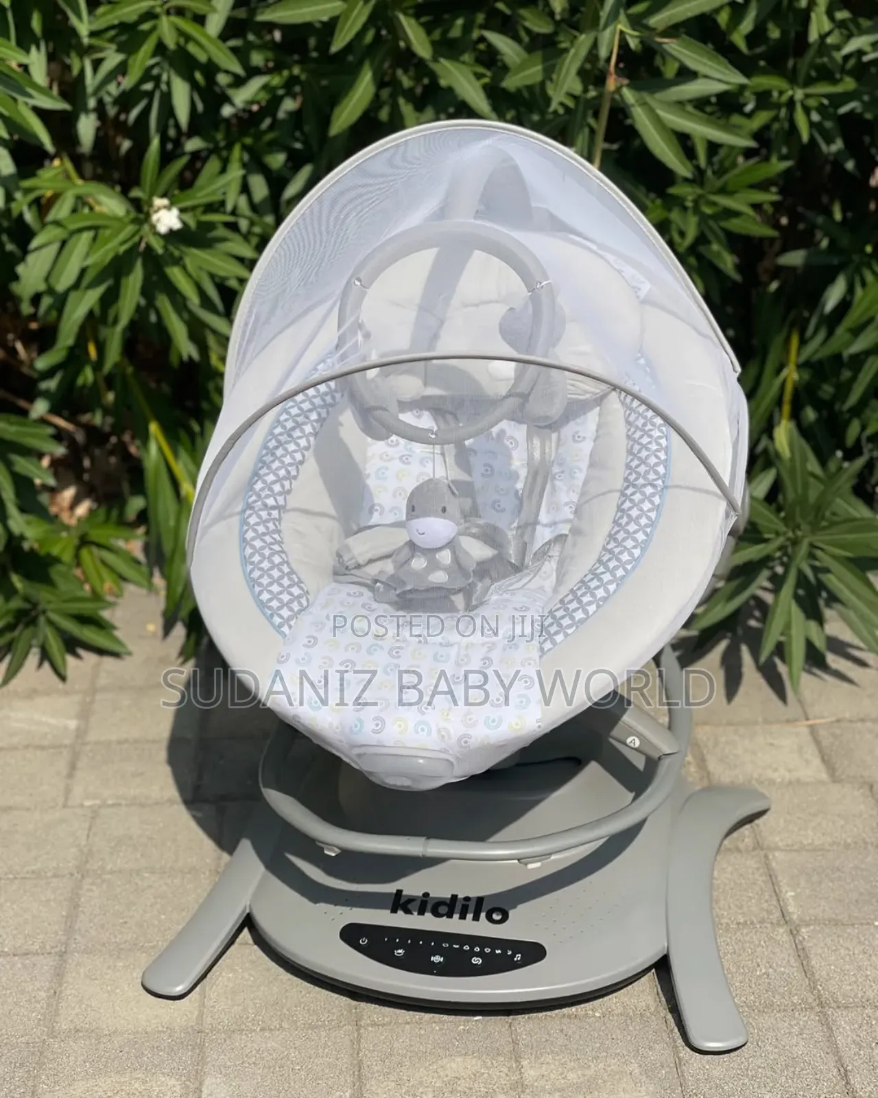 Kidilo 360 Degree Rotating Electric Baby Swing