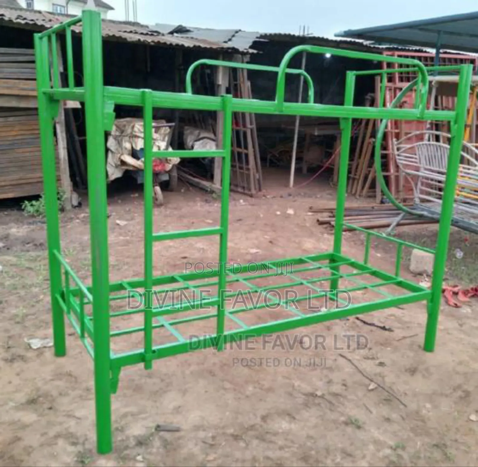 Double Bunk Bed,6 by 3 Feet for Hostels,Camps and Home Use
