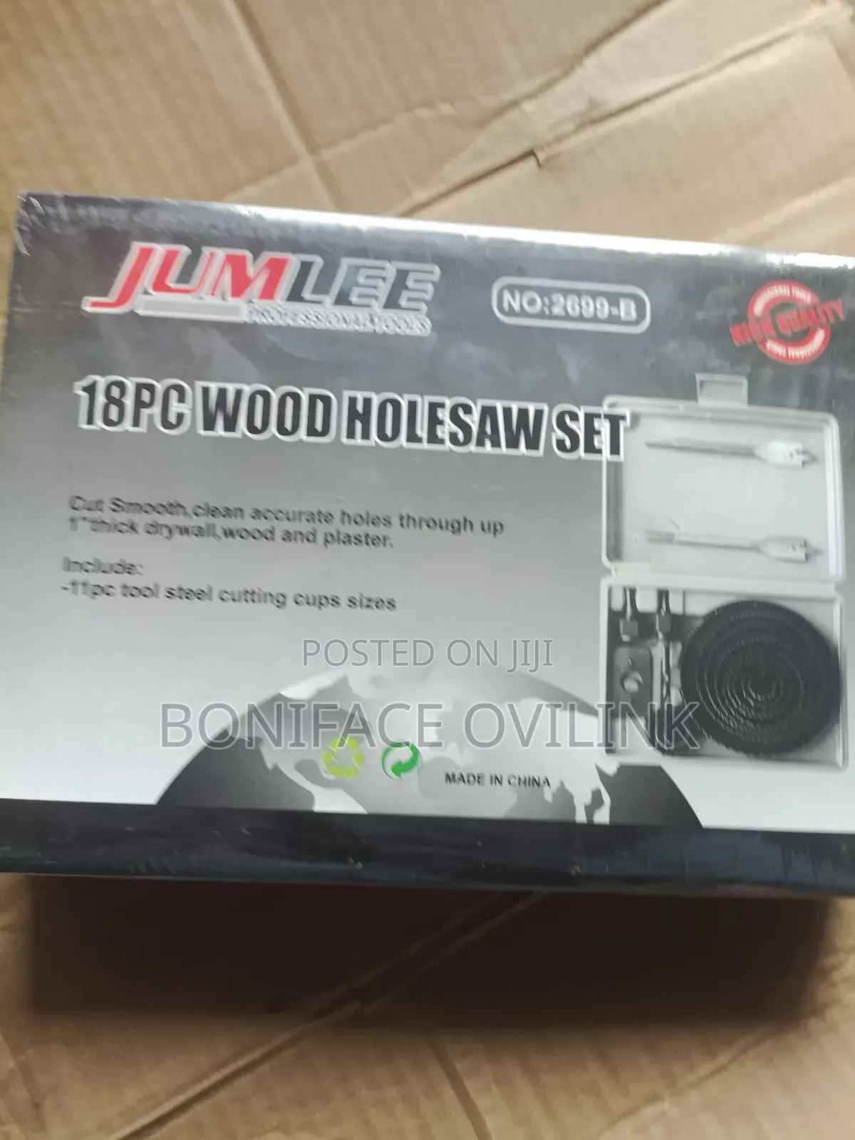 Wood Hole Saw Set