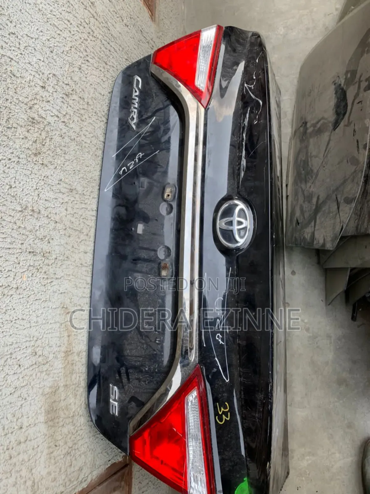 Toyota Camry 2015 Model Complete Boot