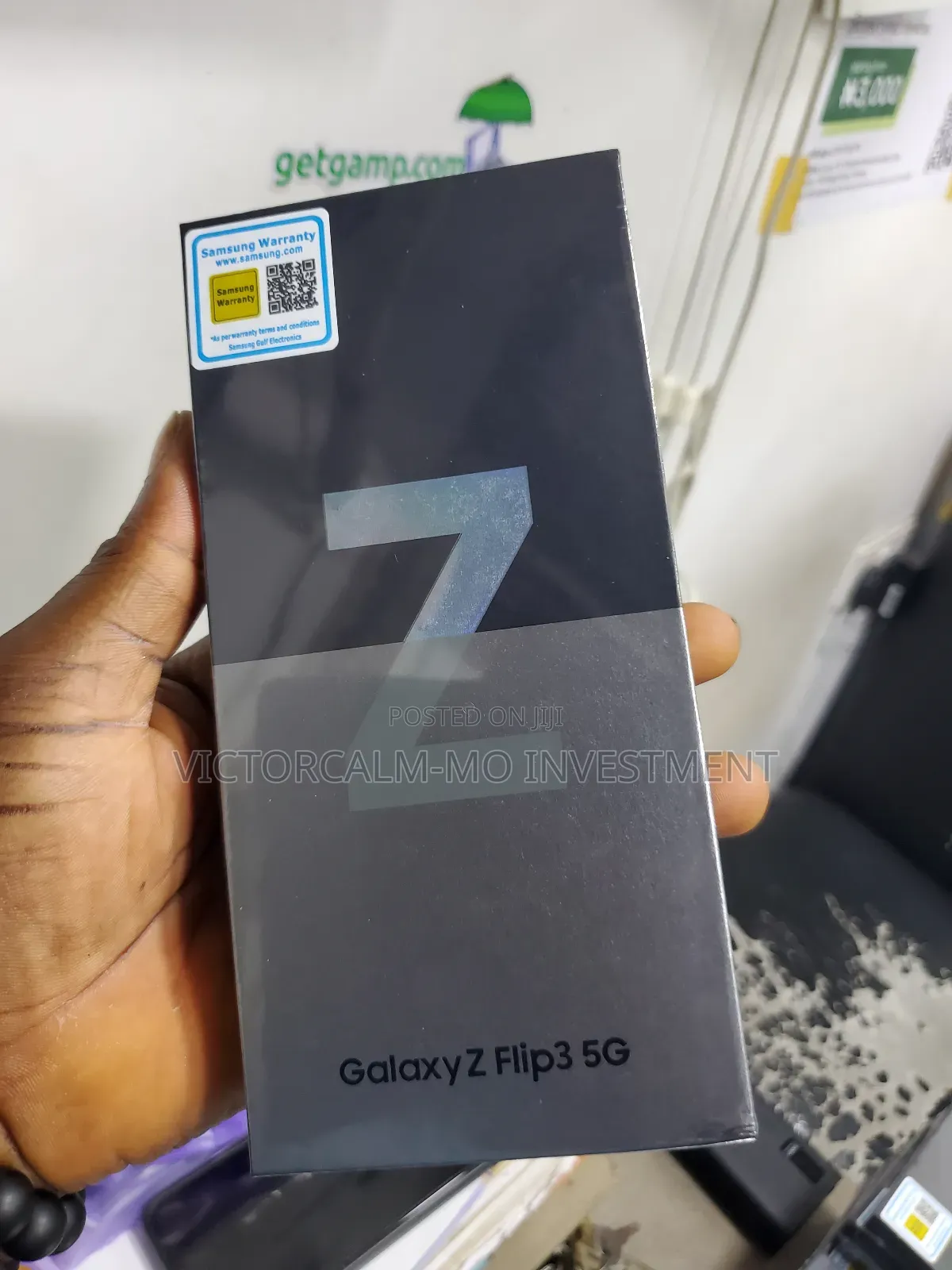 New Samsung Galaxy Z Flip3 5G 256 GB Yellow