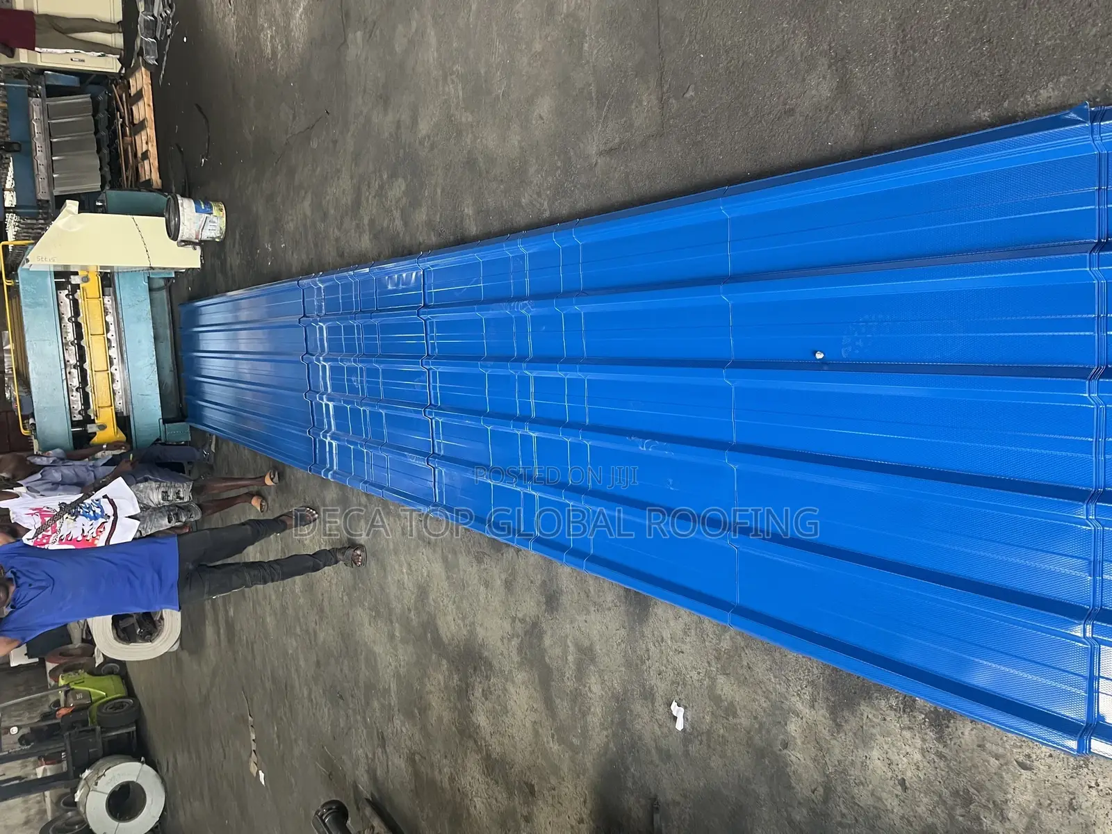 Long Span Roofing Sheet Ovan Baked Material