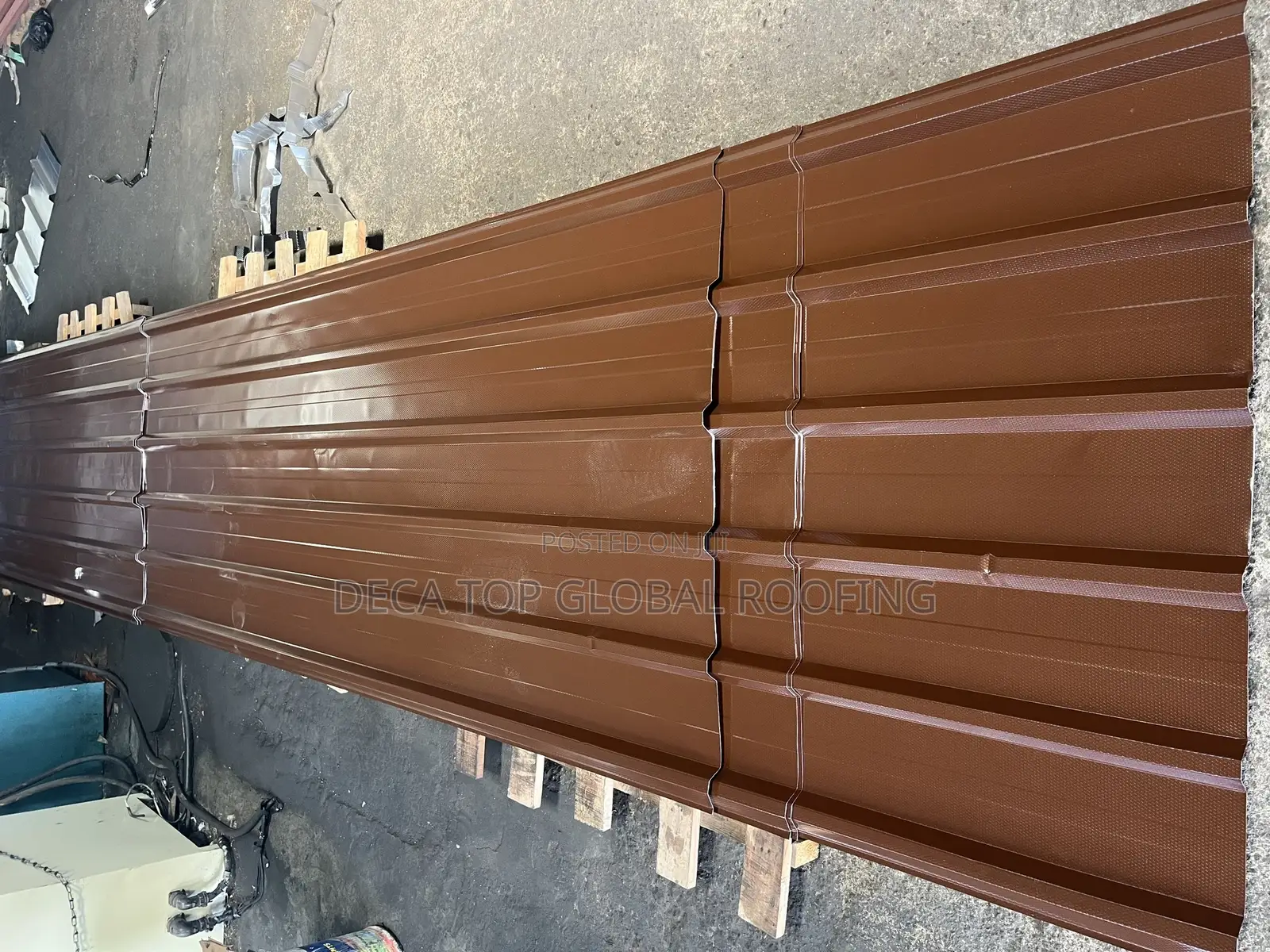 Long Span Roofing Sheet Ovan Baked Material