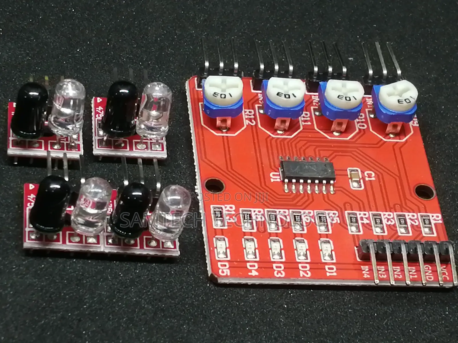4 Channel Infared Line Tracking Sensor