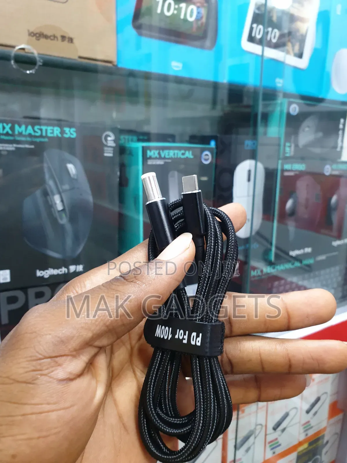 Pd 100w Usb-C 18.5-20v to 7.4×0.6 for Hp Laptop - Big Pin