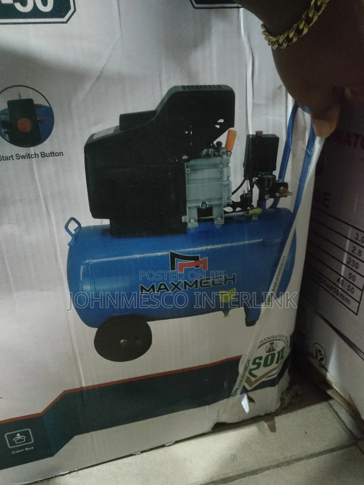 25 LTRS Oiless Air Compressor