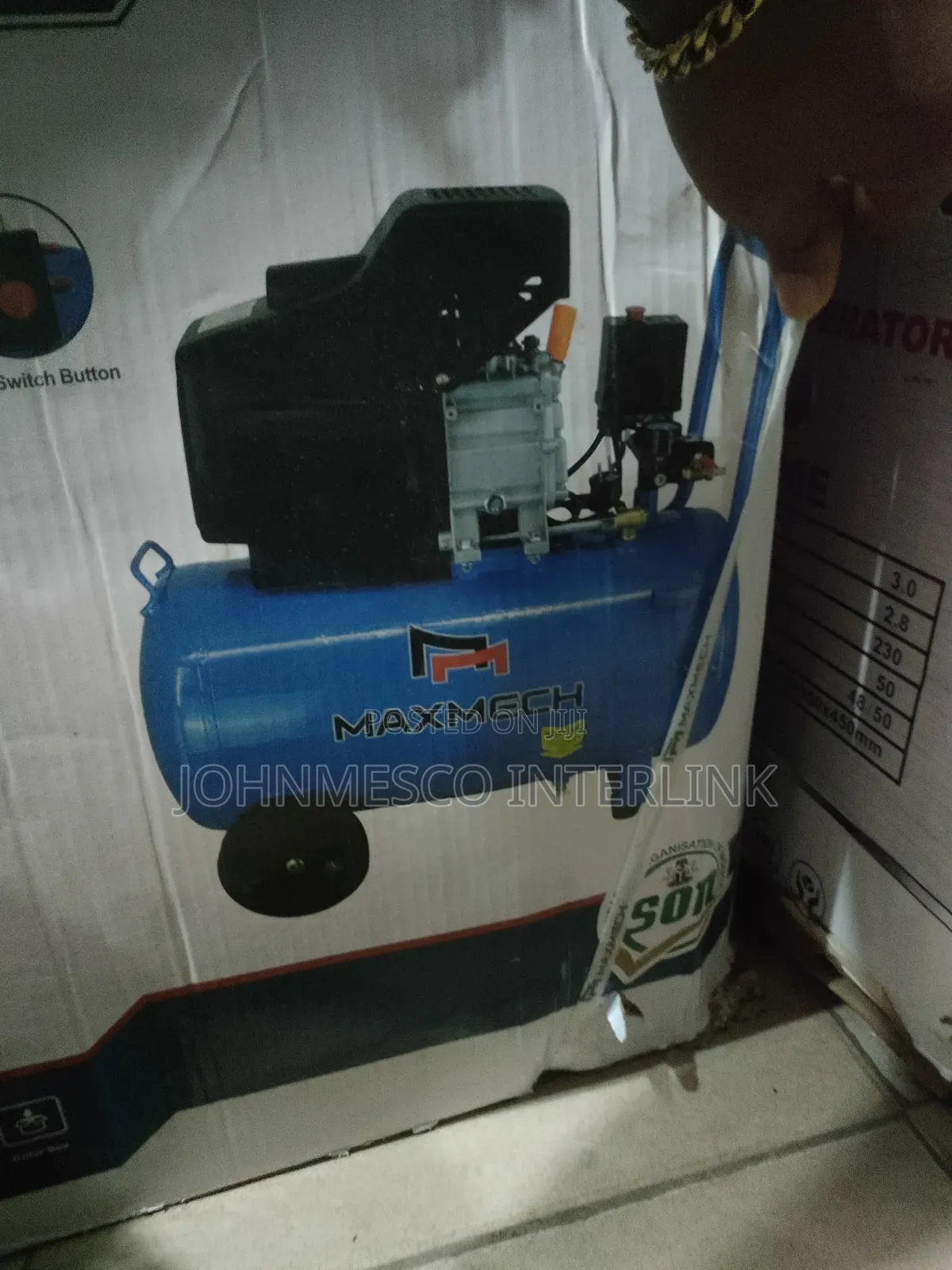 25 LTRS Oiless Air Compressor