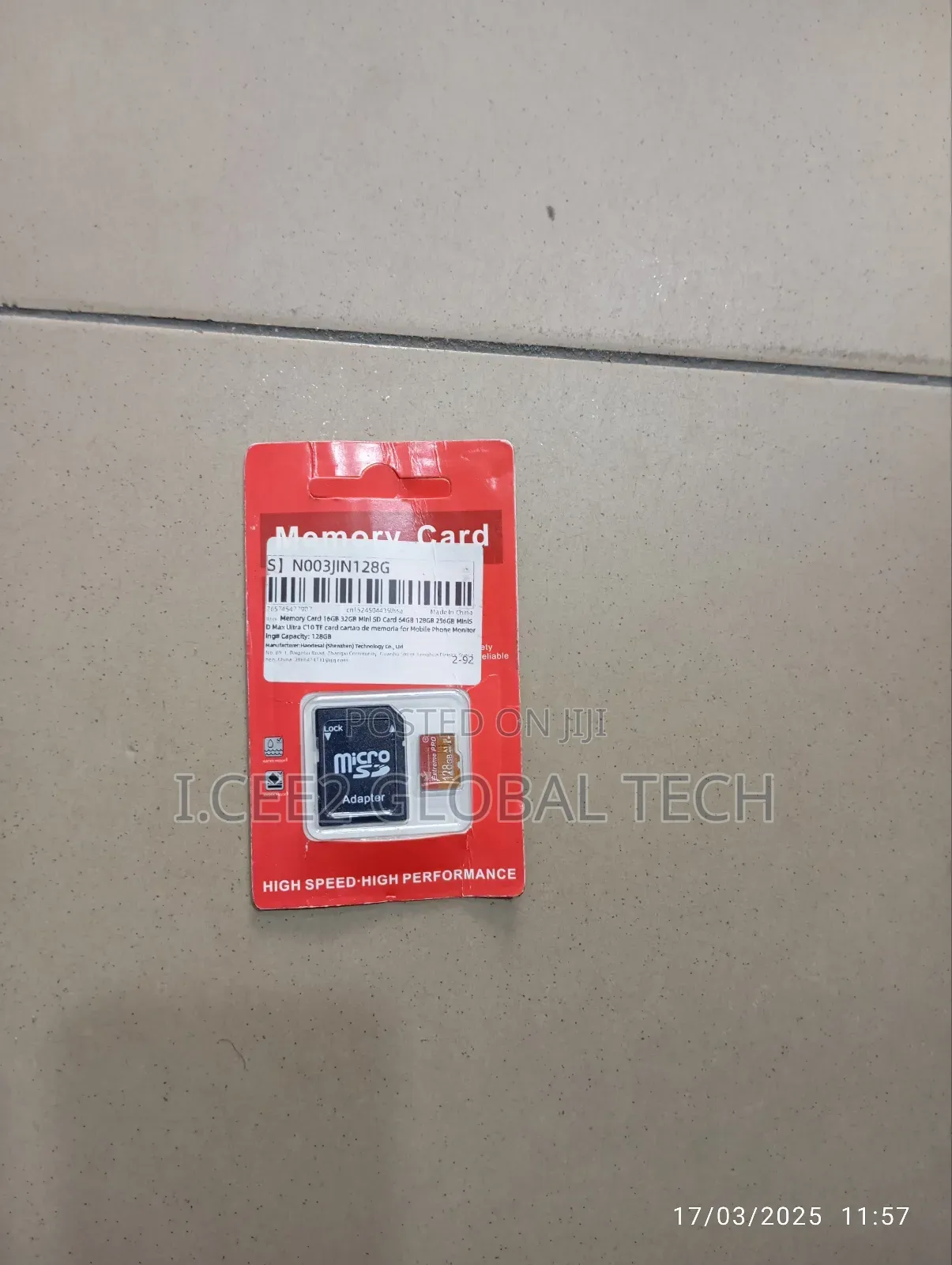 128gb Memory Card
