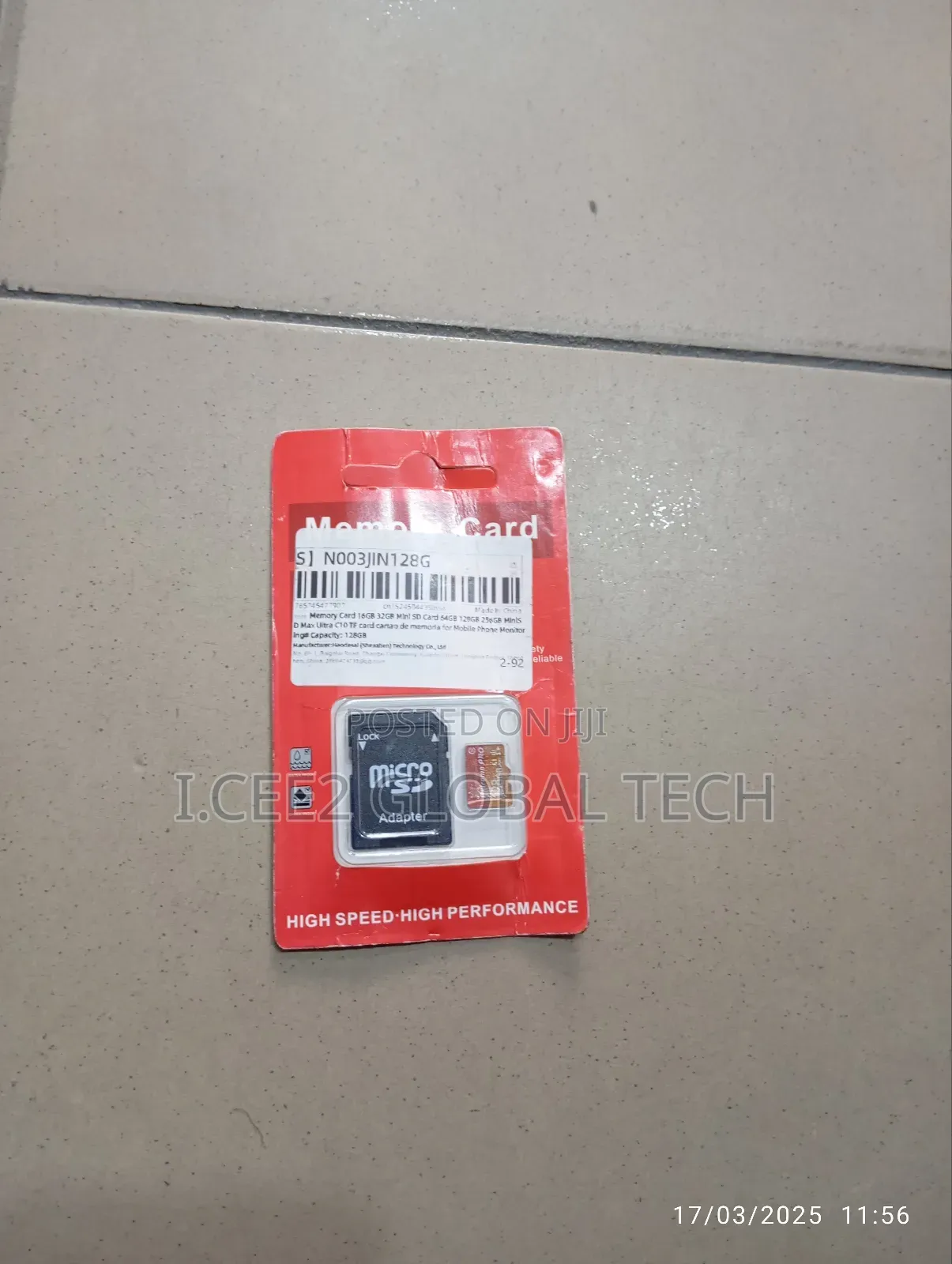 128gb Memory Card
