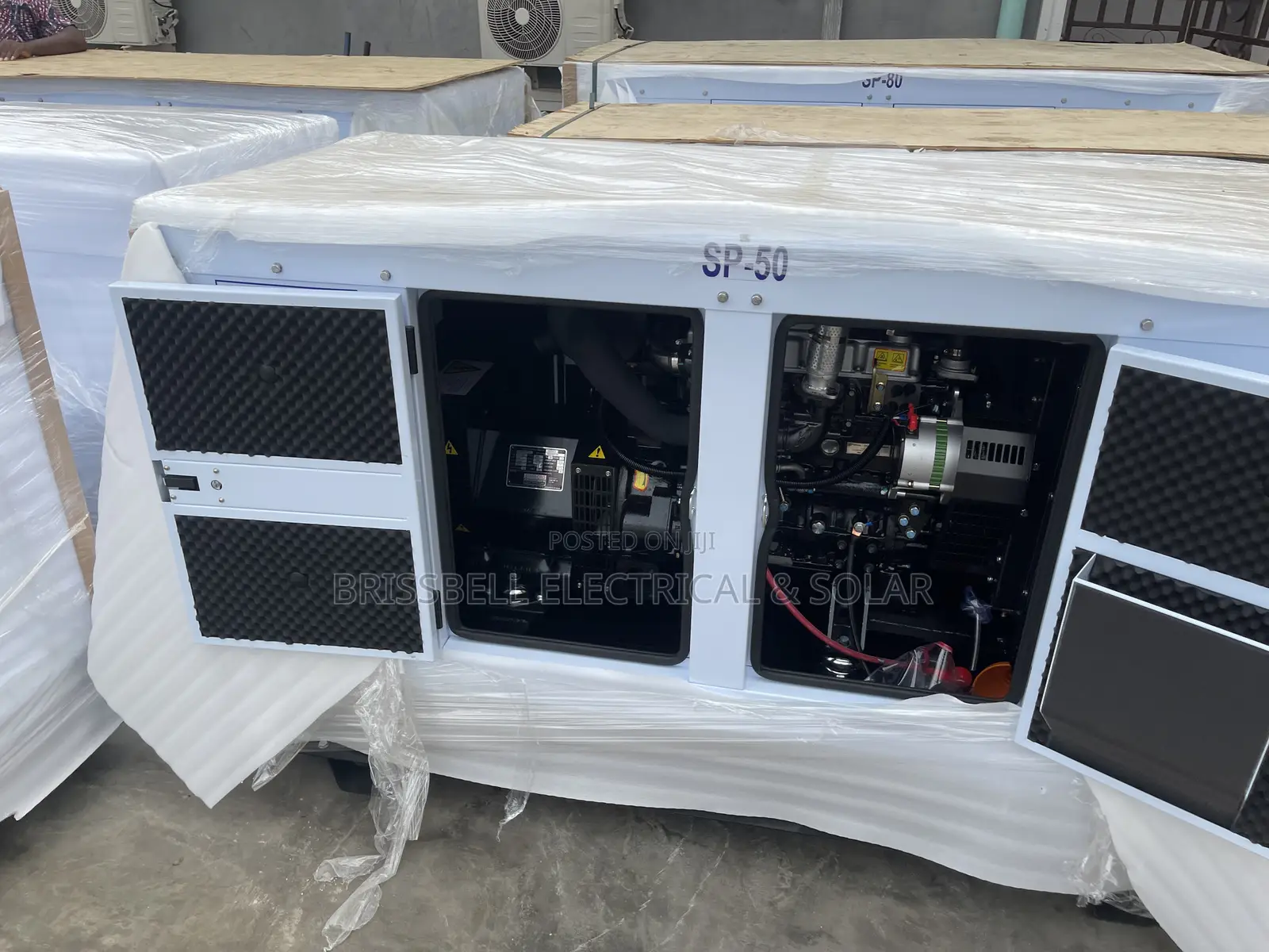 Super Silent Uk Perkins Soundproof Diesel Generator 40kva