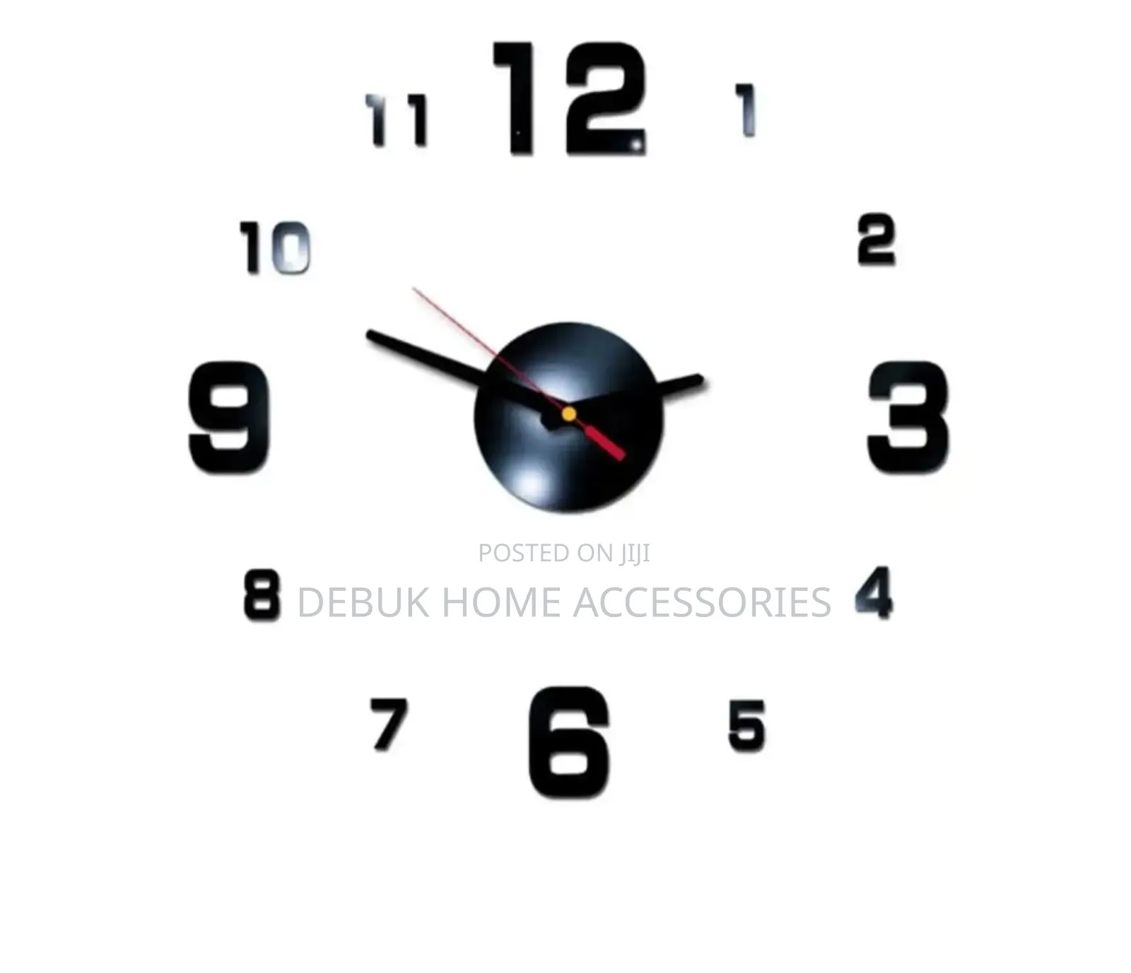 All Numbers Diy 50cm Clock
