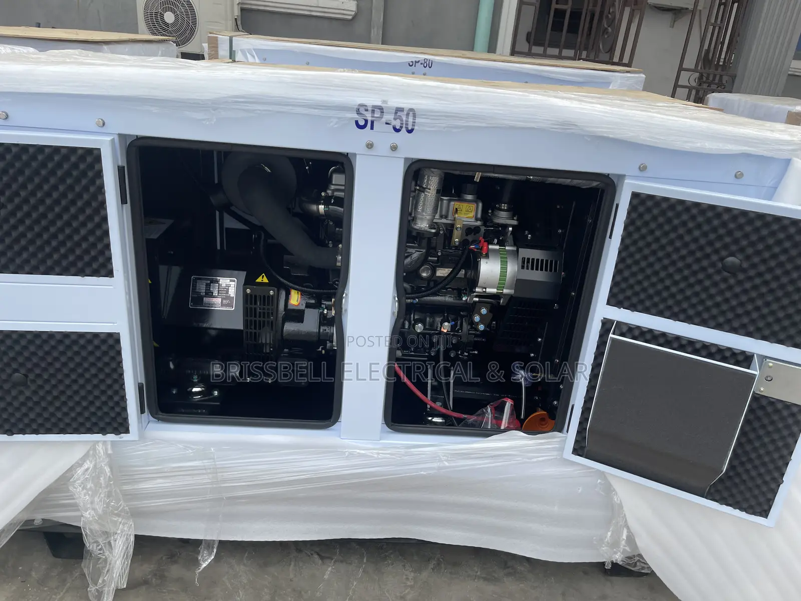 Super Silent Uk Perkins Soundproof Diesel Generator 50kva
