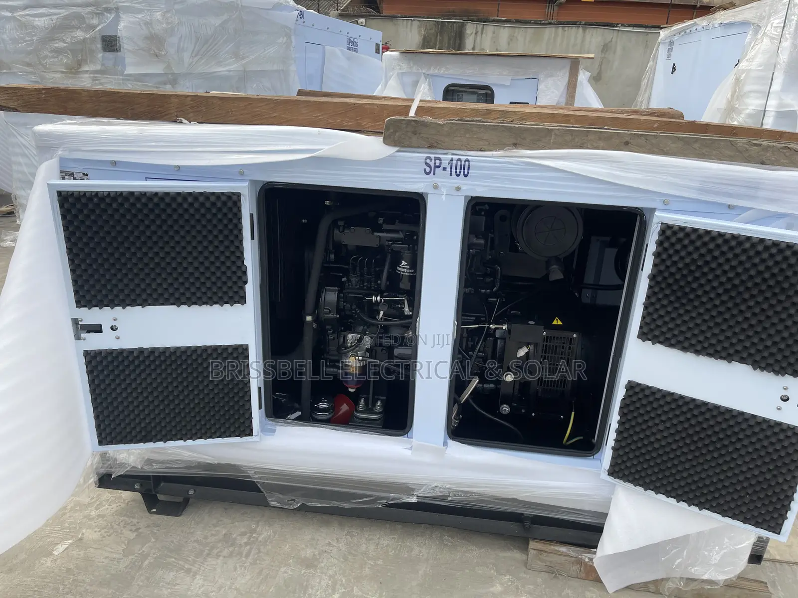 Super Silent Uk Perkins Soundproof Diesel Generator 100kva