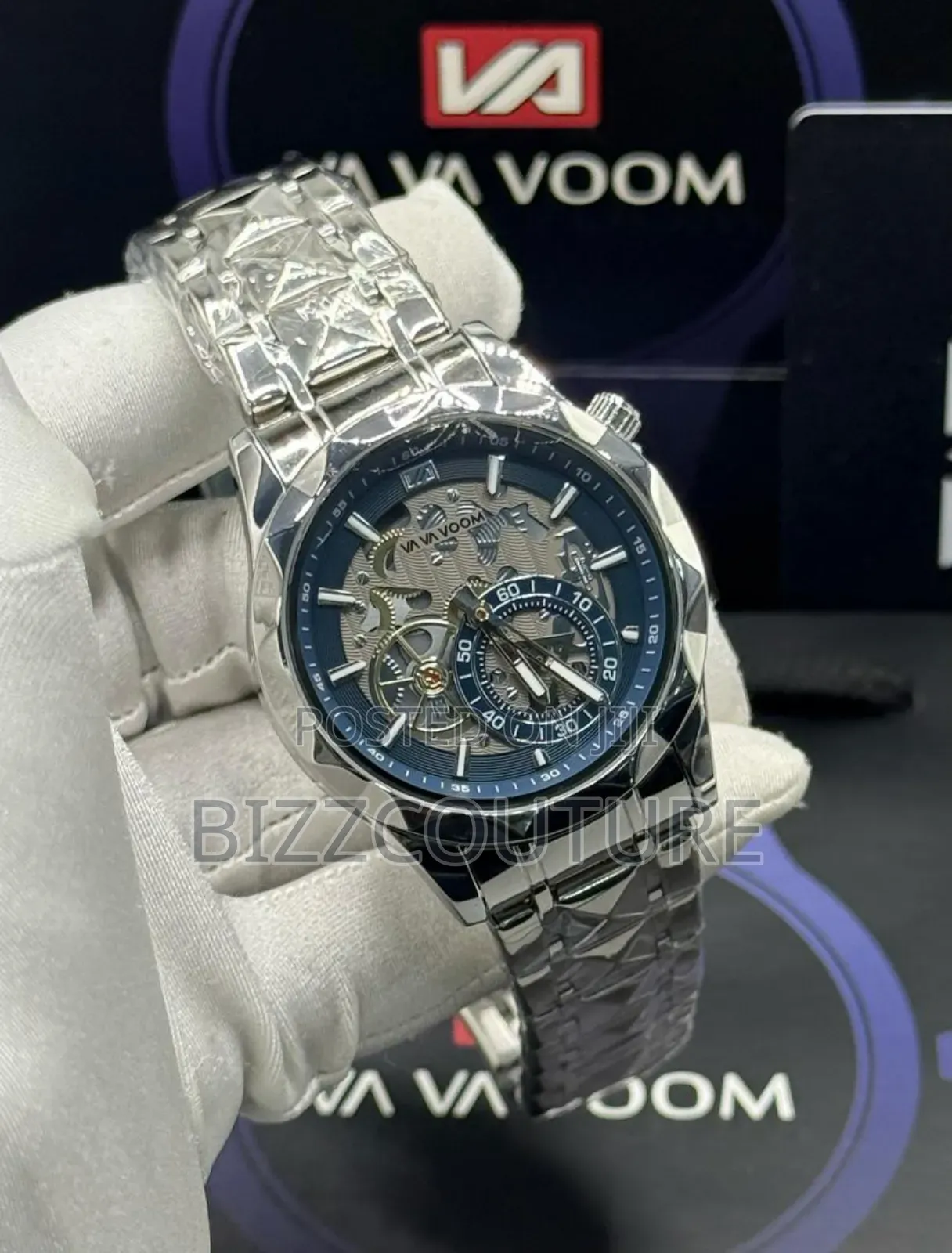 Original Va Va Voom Silver Stainless Steel Watch