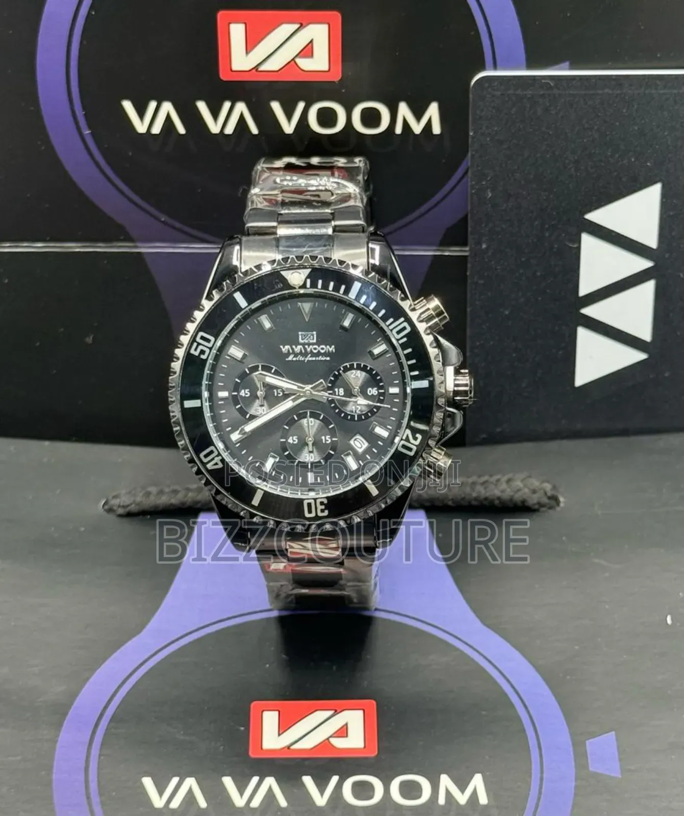 Original Va Va Voom Black Stainless Steel Watch