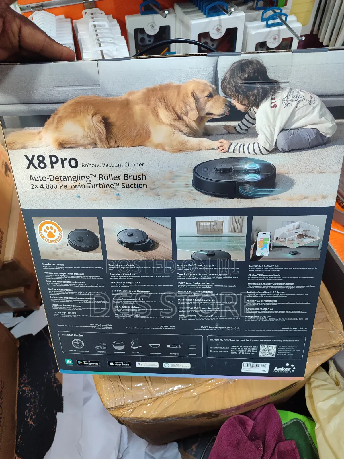 Anker Eufy X8 Pro Robotic Vacuum Cleaner