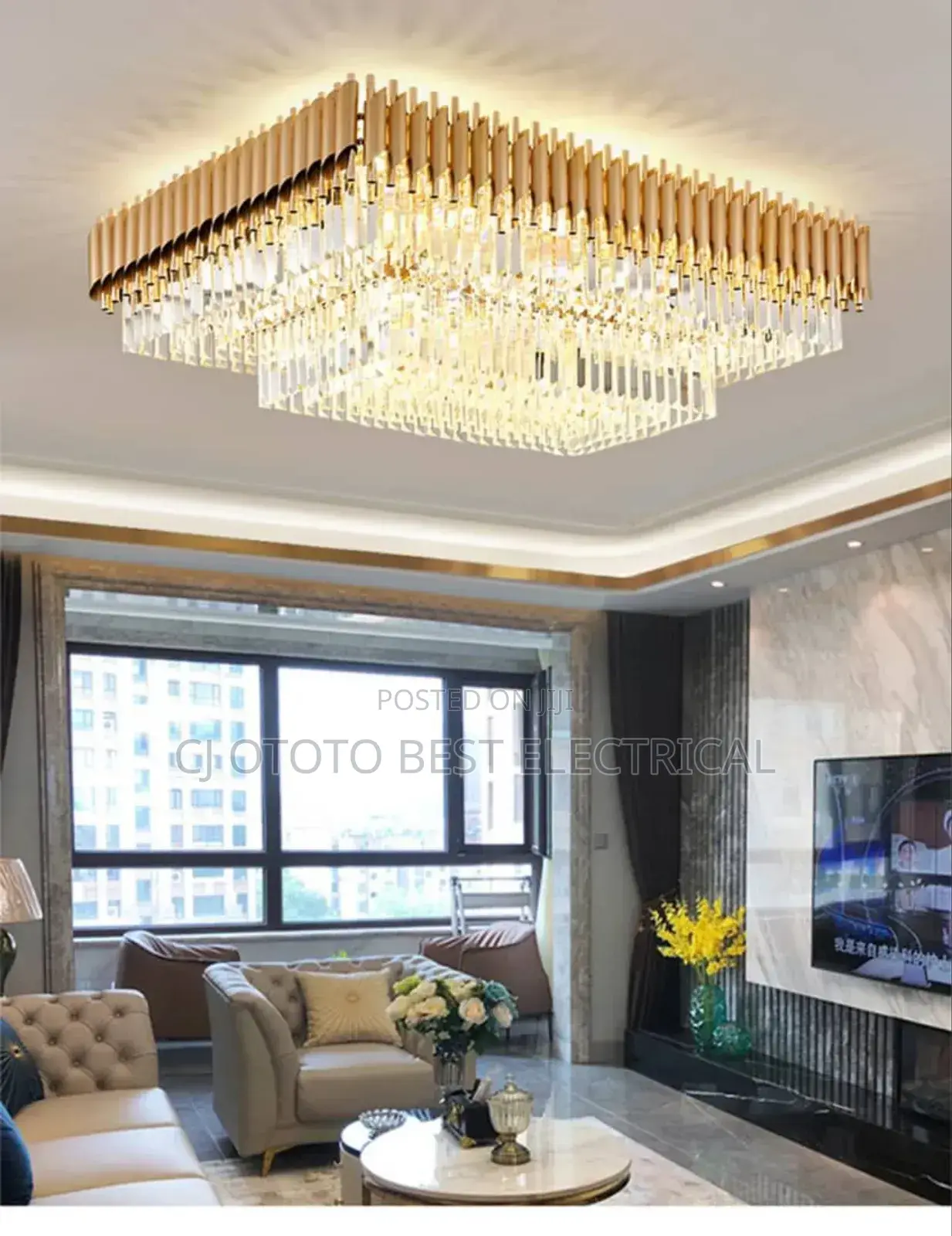 Crystal Chandelier Light for Your Living Room