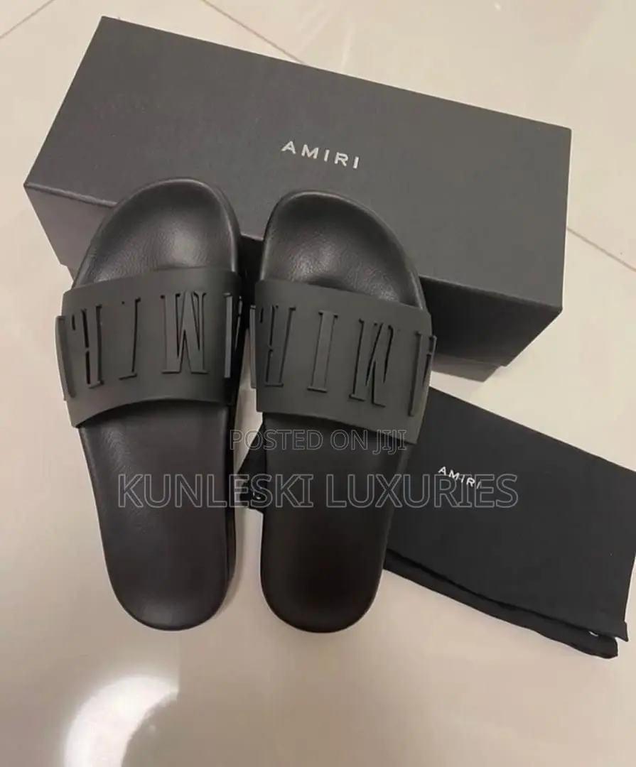 Original Amiri Slides in Two Design